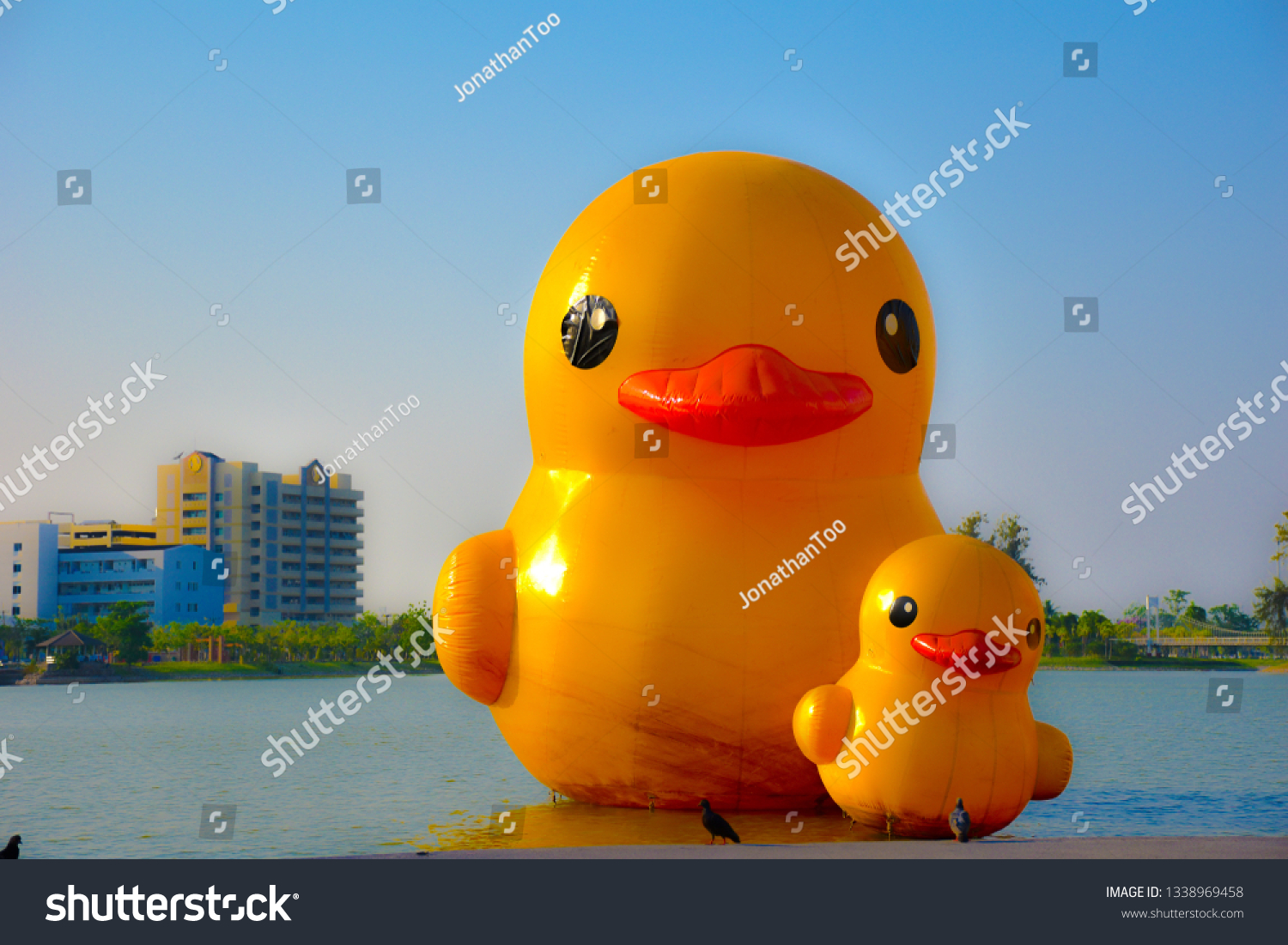 yellow duck doll