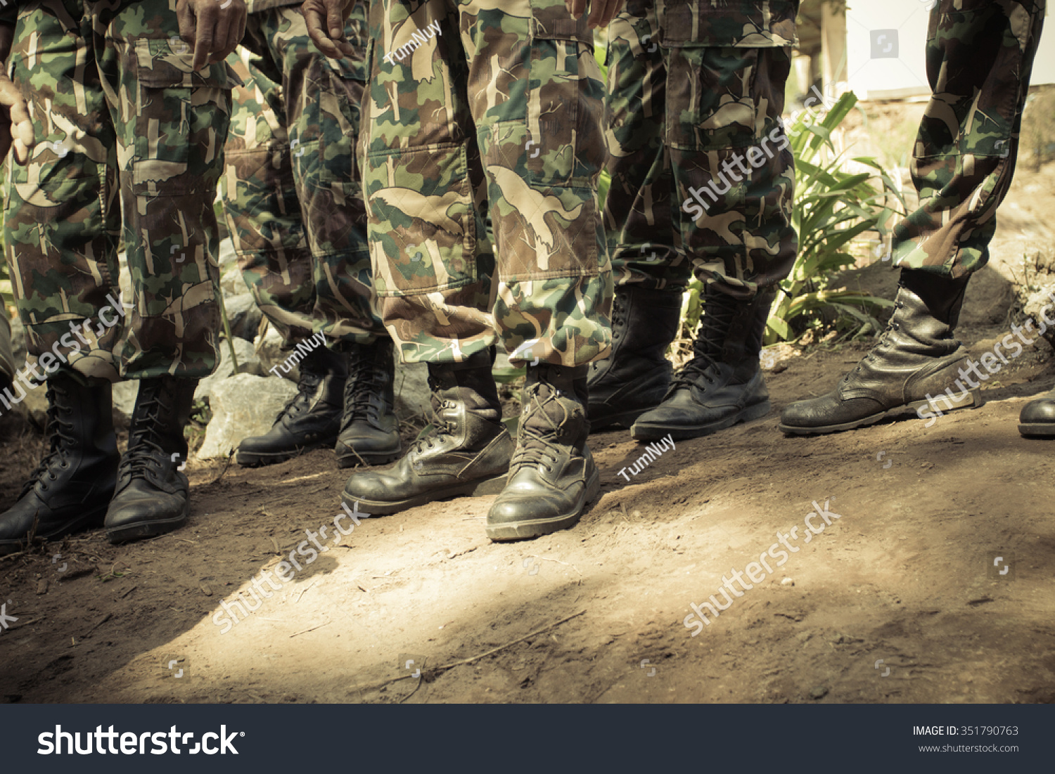 army costume boots