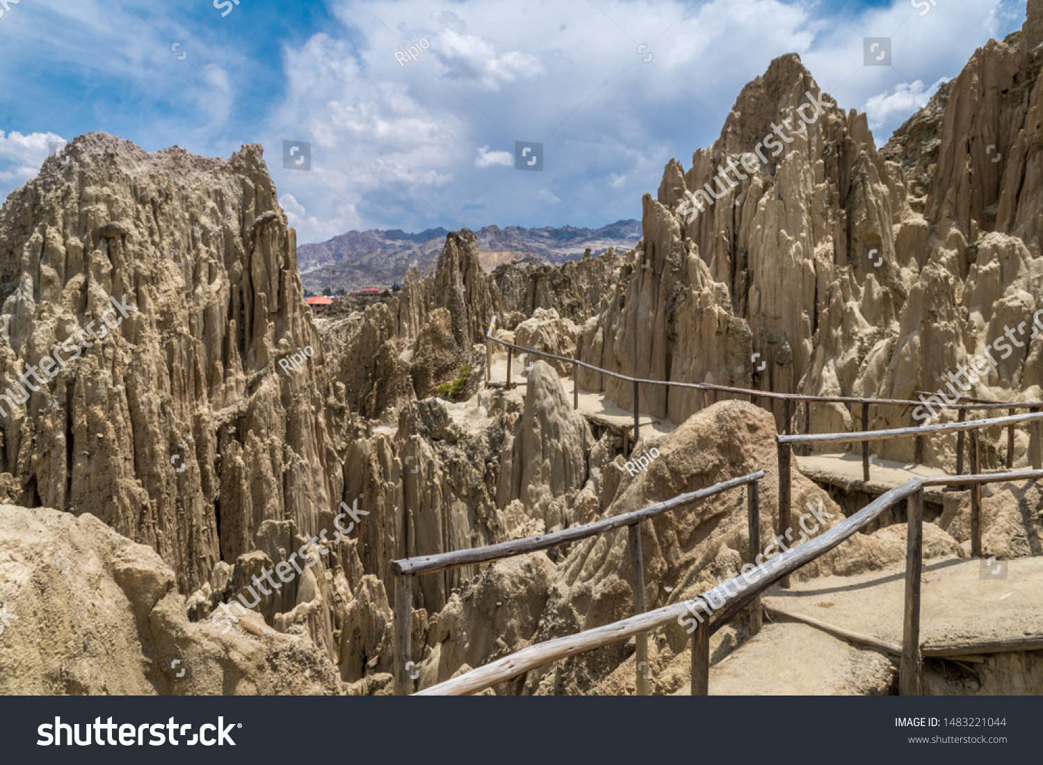 Moon Valley City La Paz Bolivia Stock Photo Edit Now