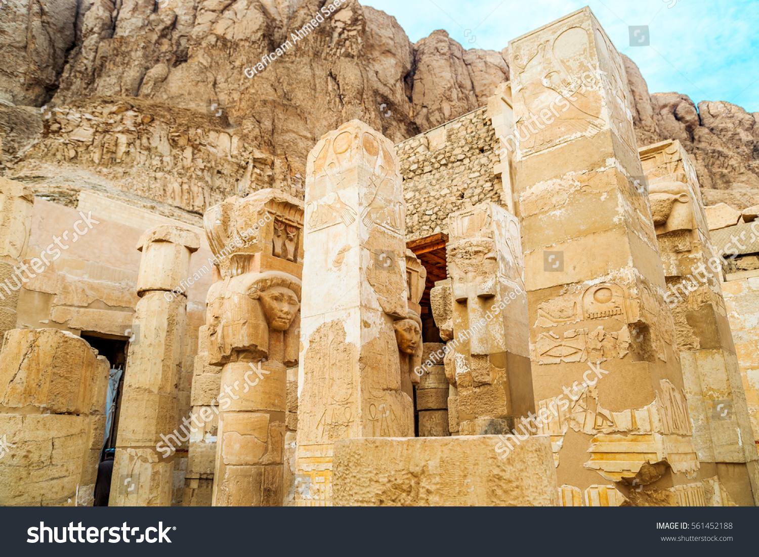 Mortuary Temple Queen Hatshepsut Egypt Stock Photo 561452188 | Shutterstock