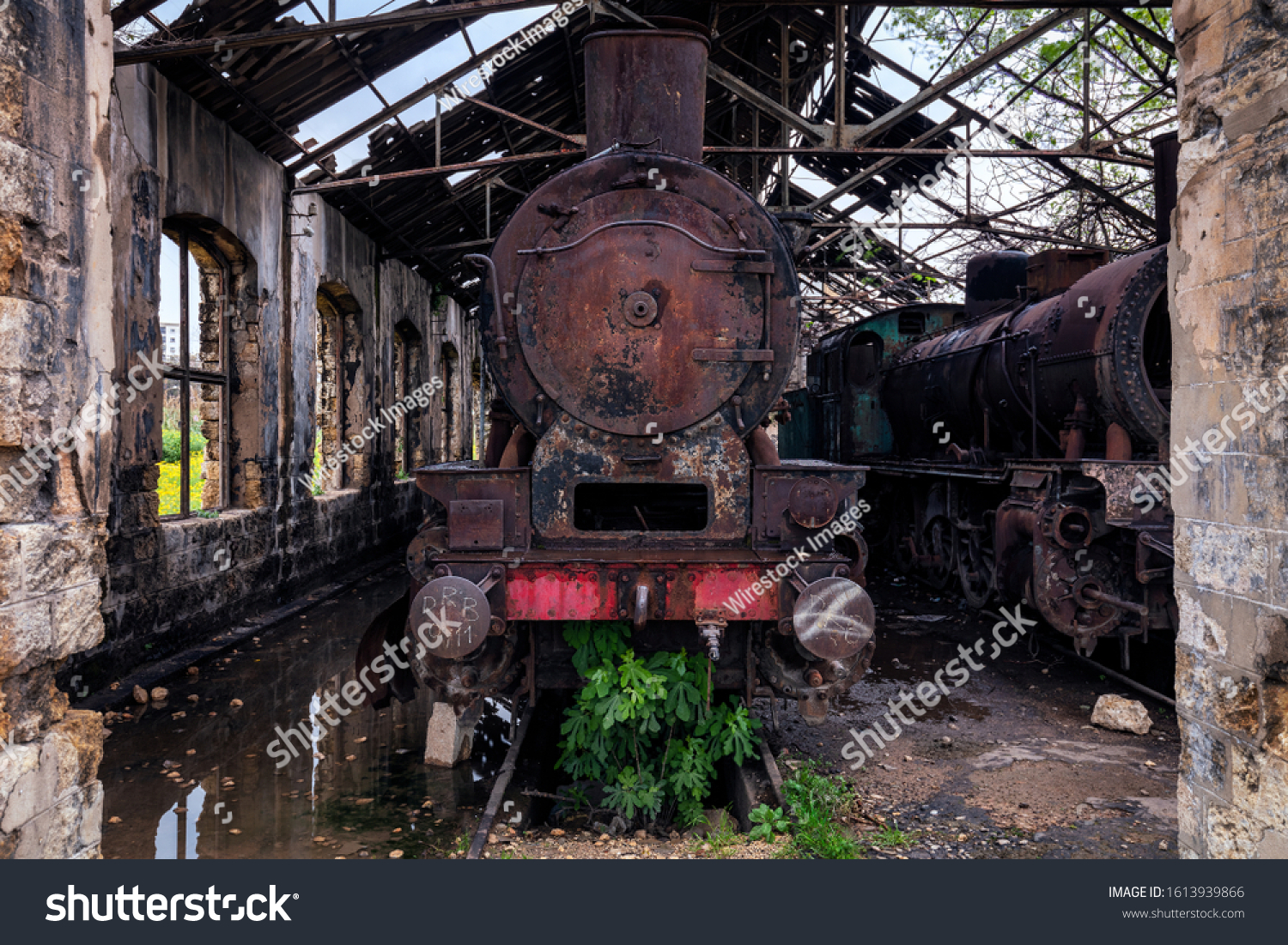 Train Yard Rust