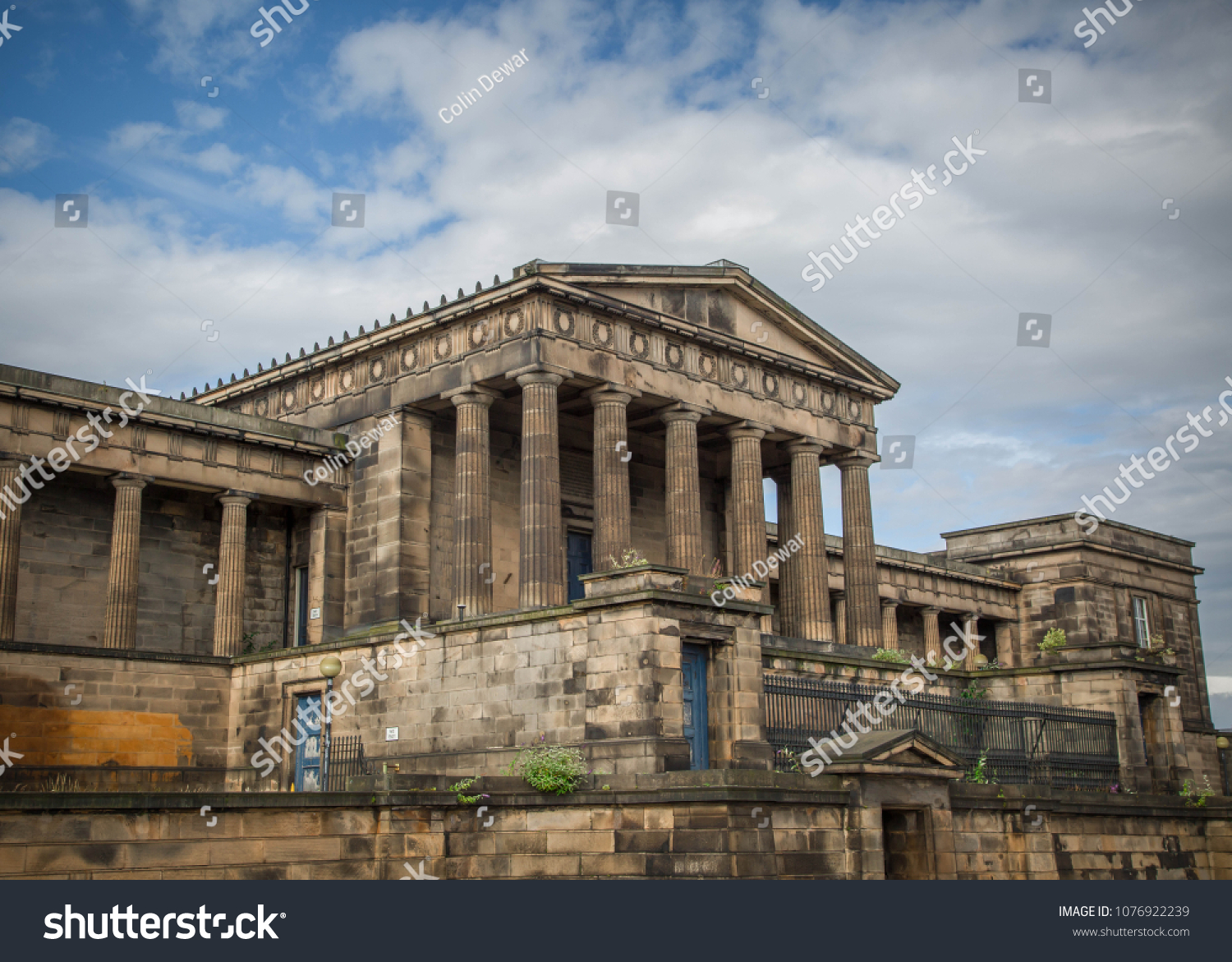 Old Royal High School Building On Stock Photo Edit Now 1076922239