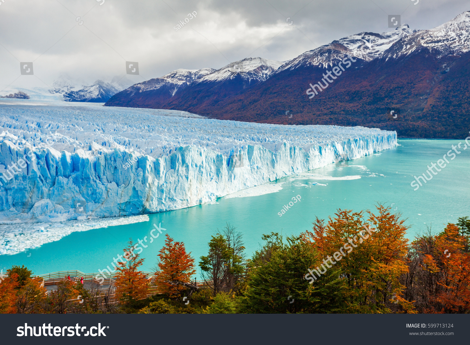 Perito Moreno Glacier Glacier Located Los Stock Photo Edit Now