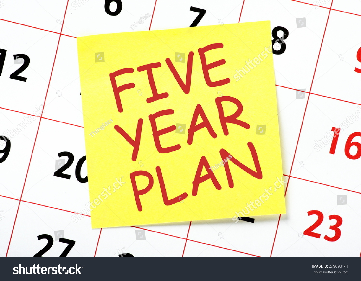 five-year-plan-shutterstock