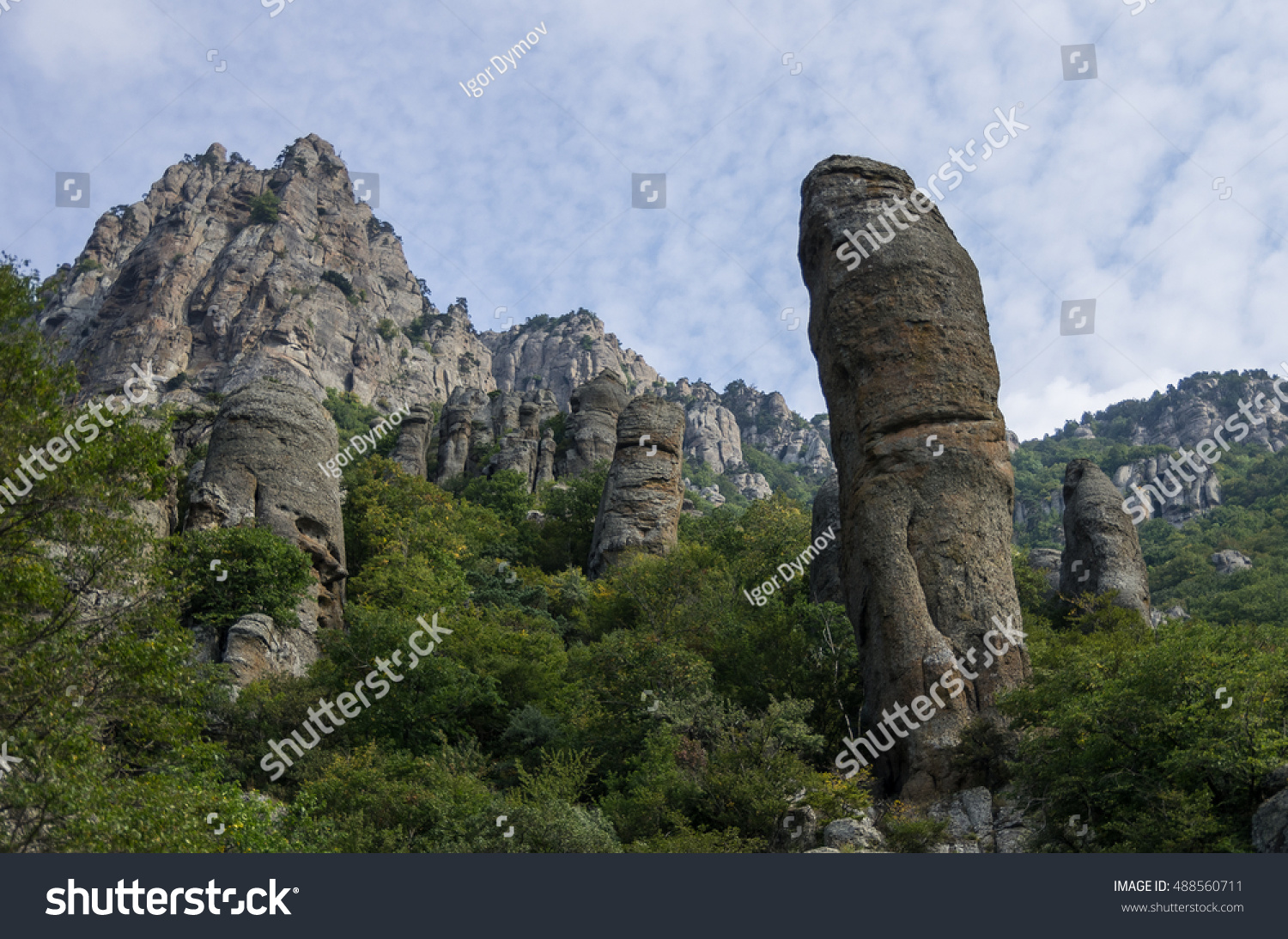 Valley of Ghosts in the Crimea Valley of Ghosts in the Crimea