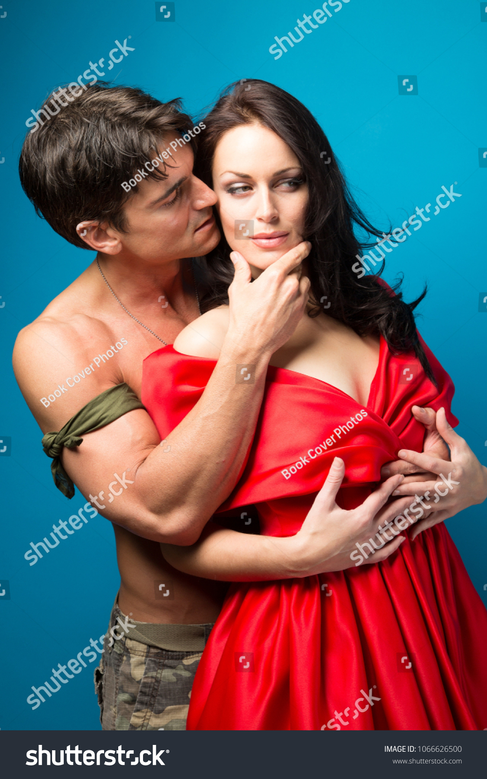 Sexy Couple Posing Camera Foto Stok 1066626500 Shutterstock