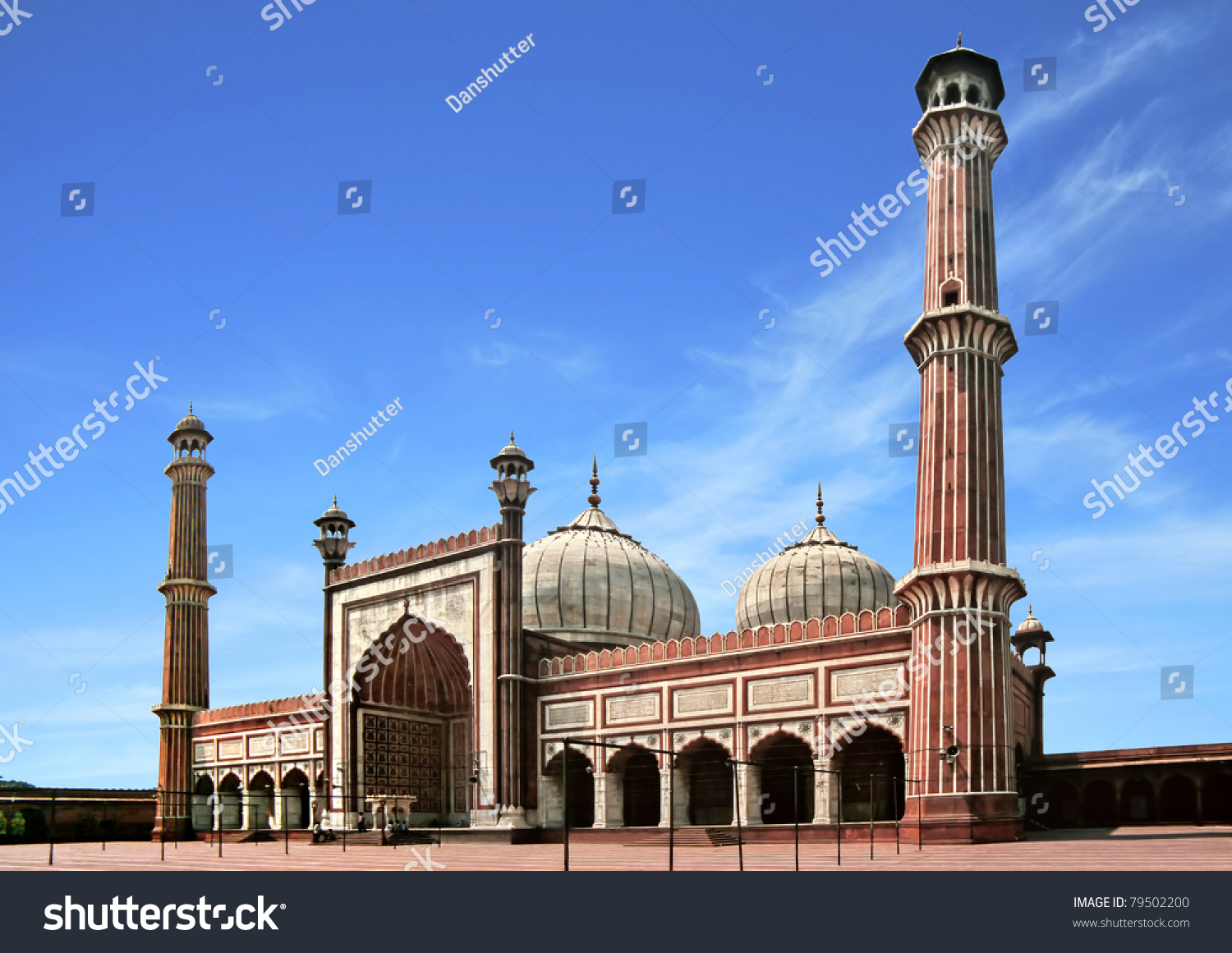 Spectacular Architecture Great Friday Mosque Jami Stock Photo 79502200 ...