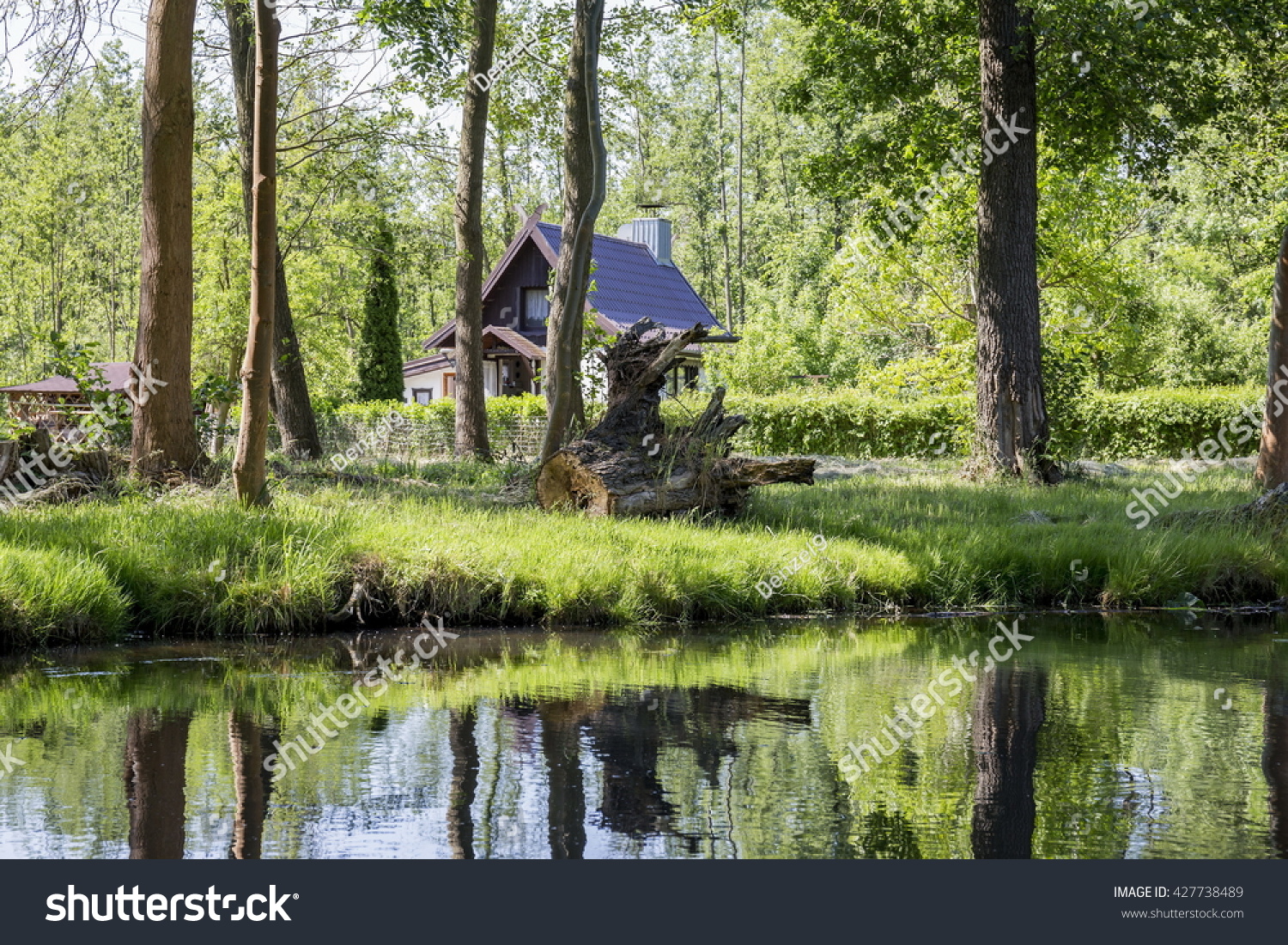 Spreewald Germany German Spree Woods Lower Stock Photo 427738489