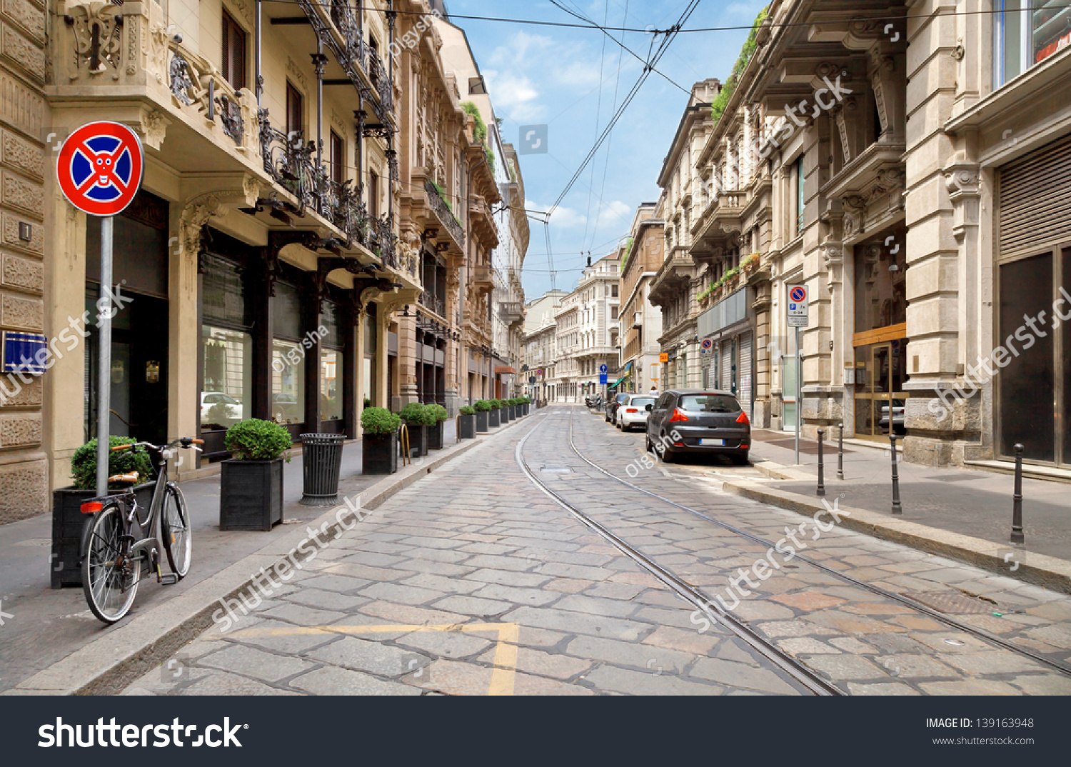 Milan street Images, Stock Photos & Vectors | Shutterstock