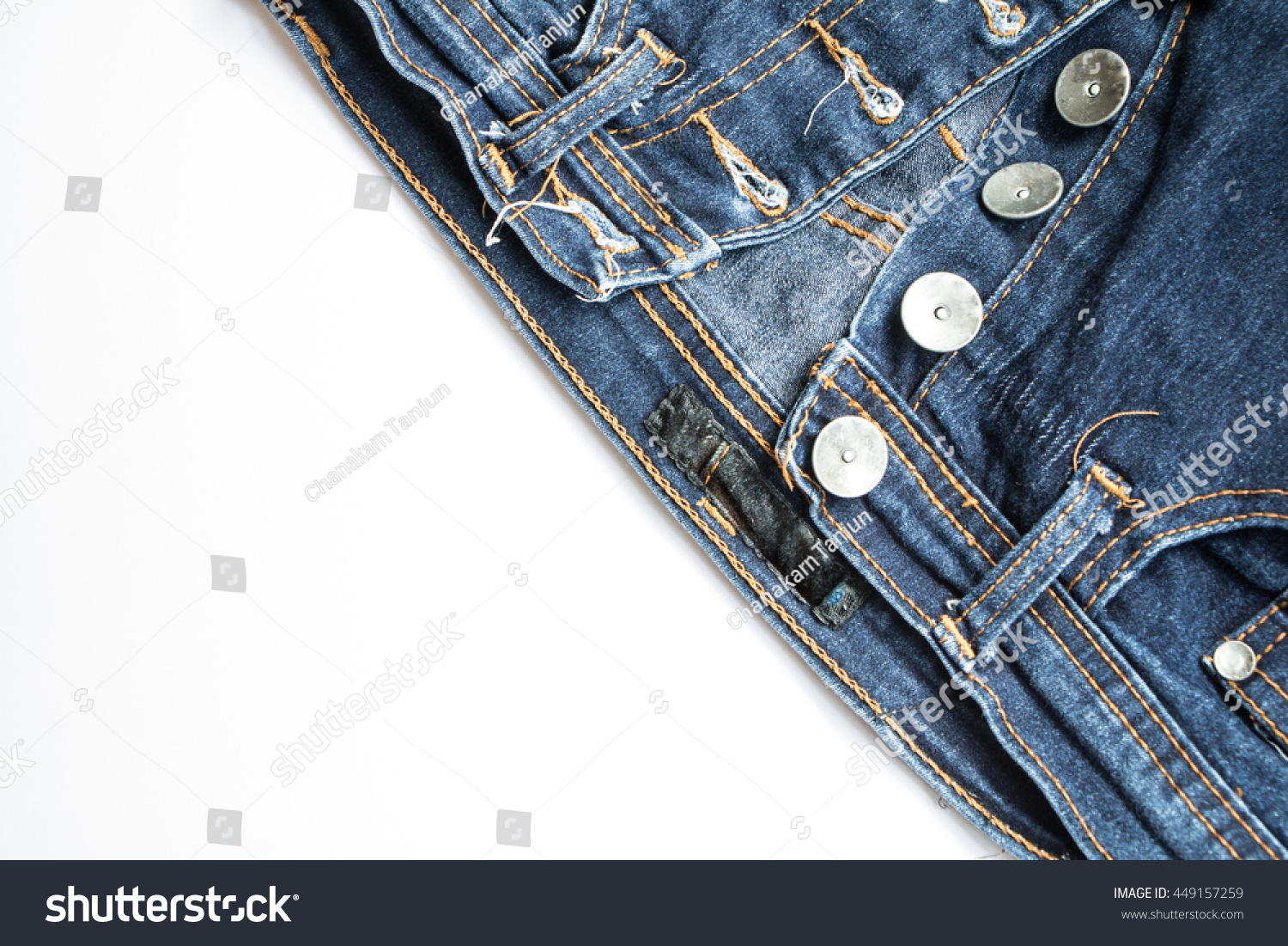 button crotch jeans