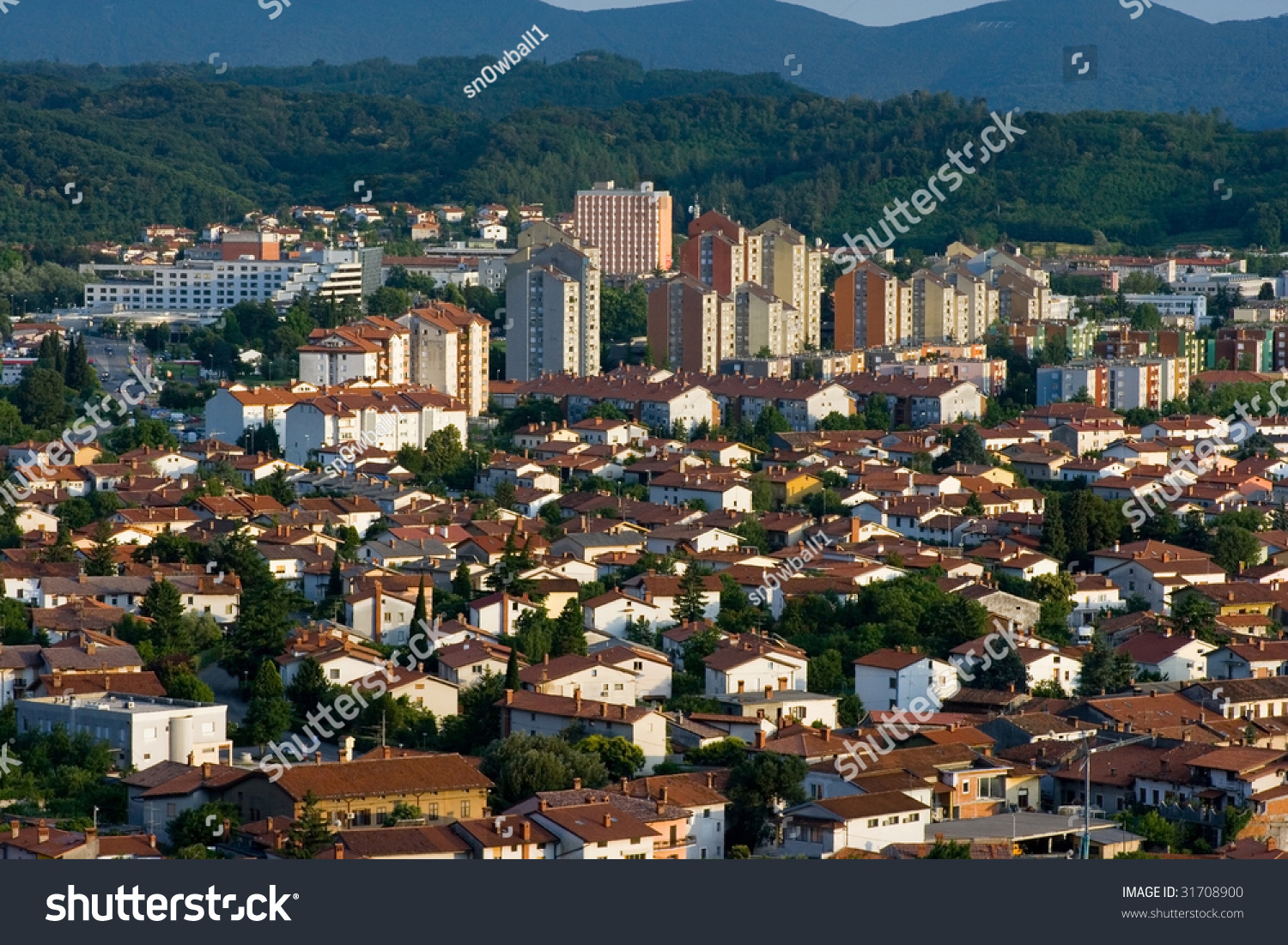 Town Nova Gorica Situated Near Italian Stock Photo Edit Now