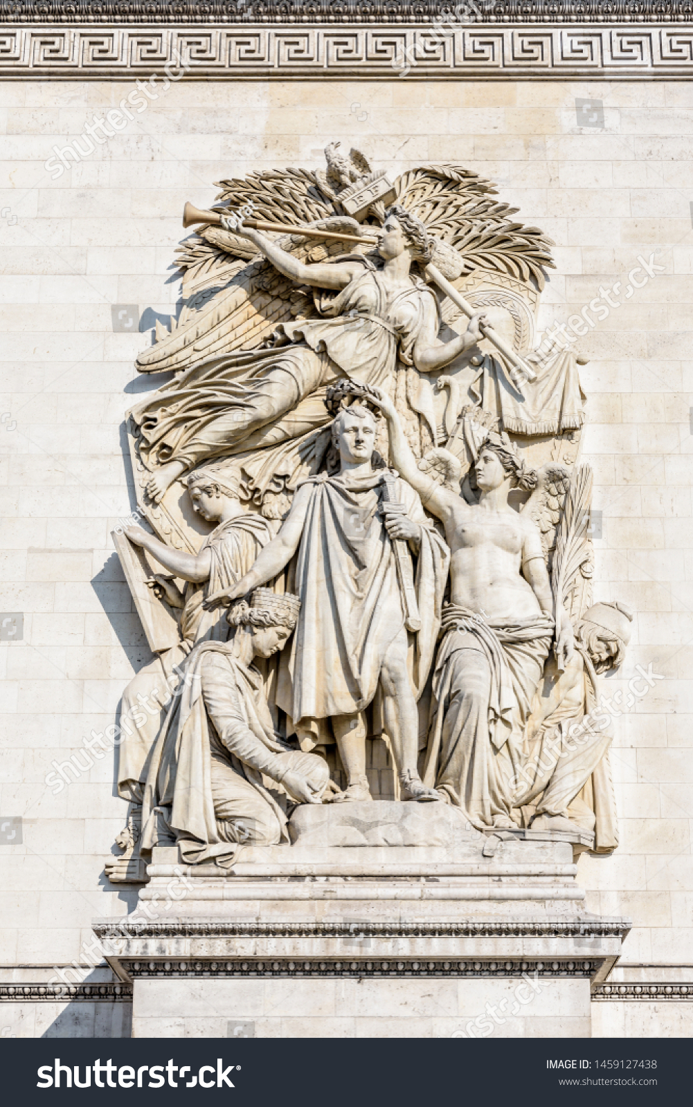 Triumph 1810 Monumental Stone High Relief Stock Photo Edit Now 1459127438