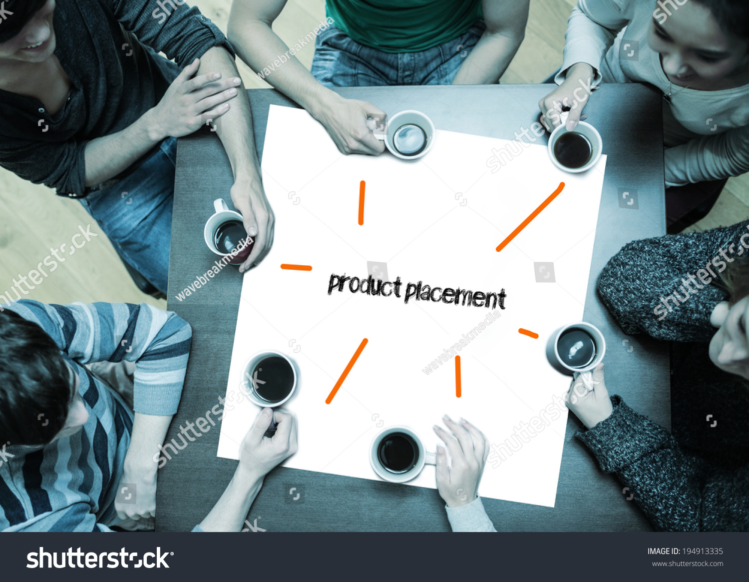 Word Product Placement On Page People Stock Photo 194913335 | Shutterstock