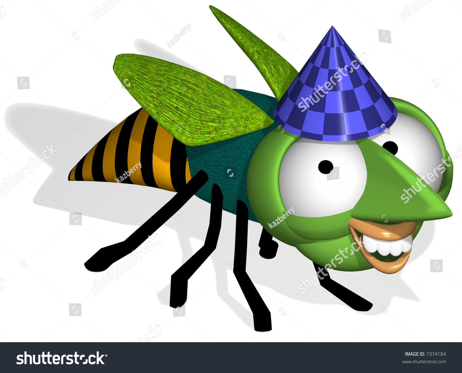 This Bug Ready Party Stock Illustration