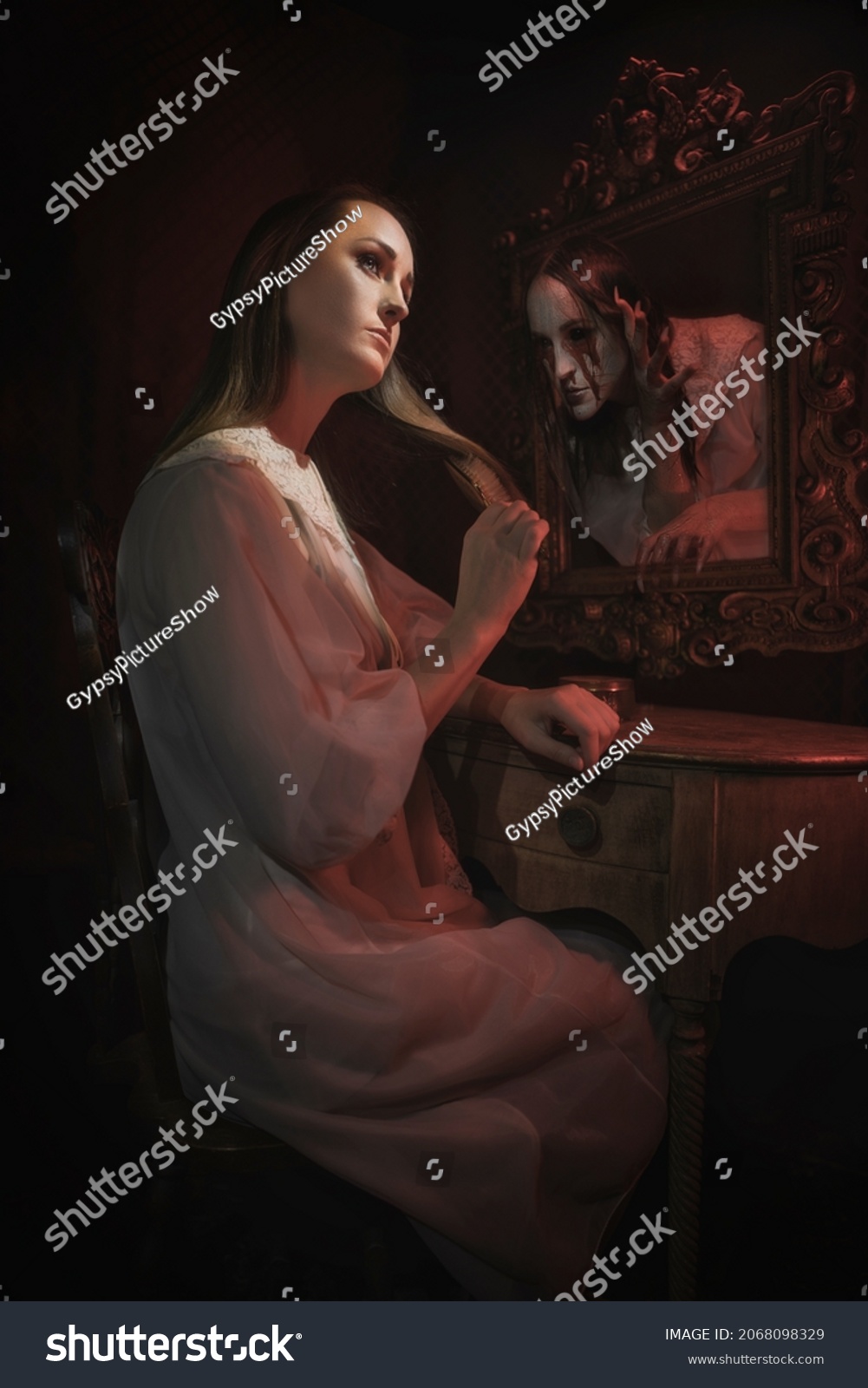 Horror Mirror Images Stock Photos Vectors Shutterstock