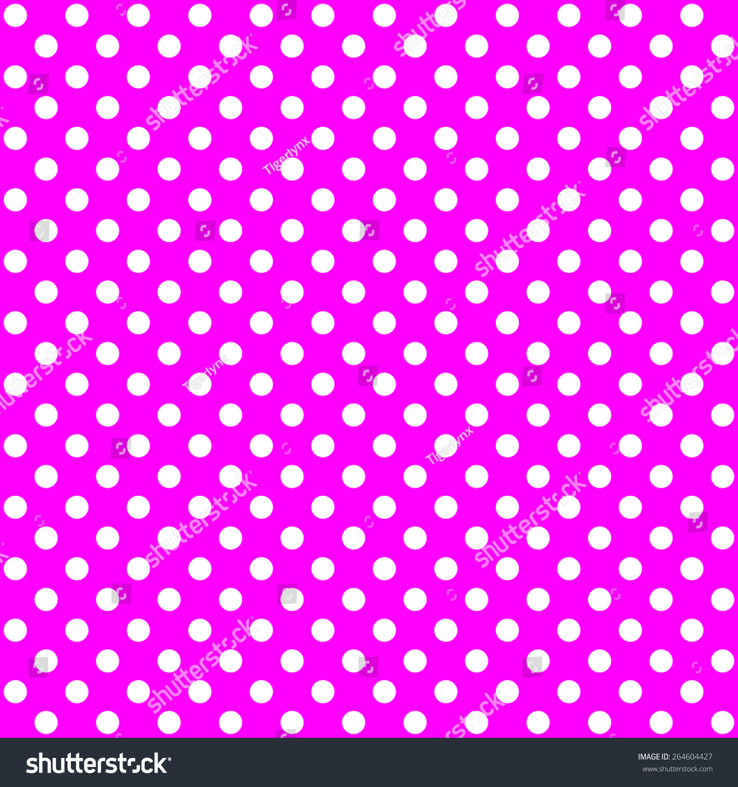 This Seamless Repeating Polka Dot Spotty Stock Illustration 264604427