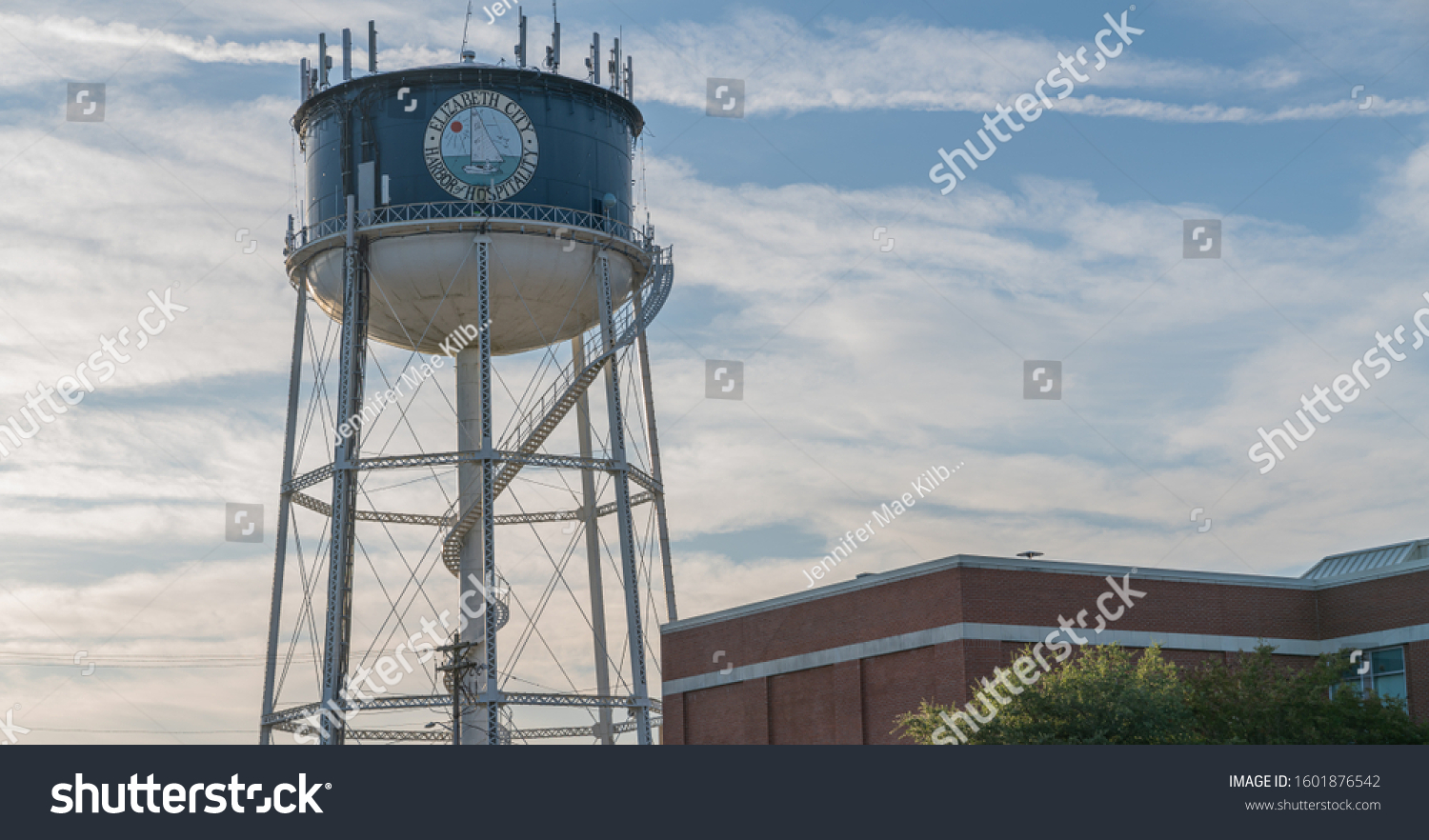 This Elizabeth City North Carolina Water Stock Photo 1601876542 ...