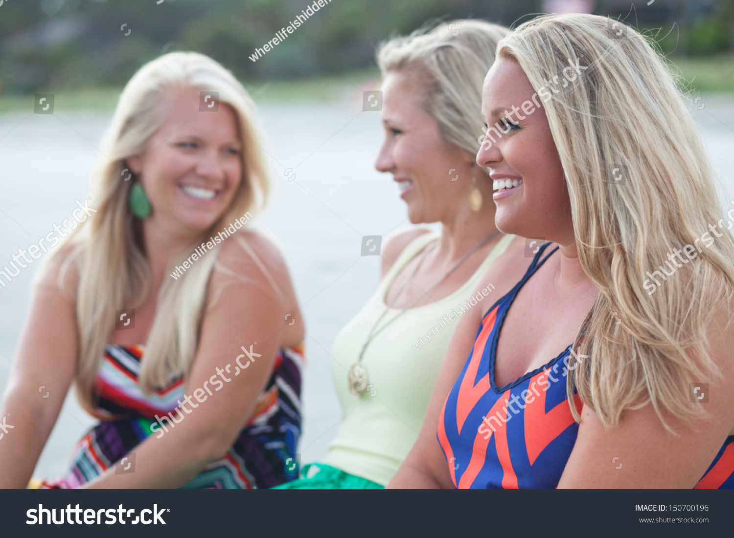 three girl facial Three girl facial