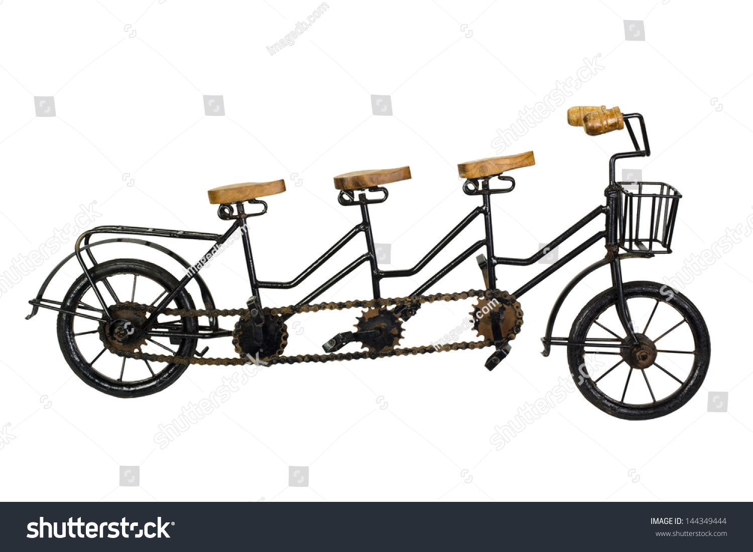 three wheel tandem bike