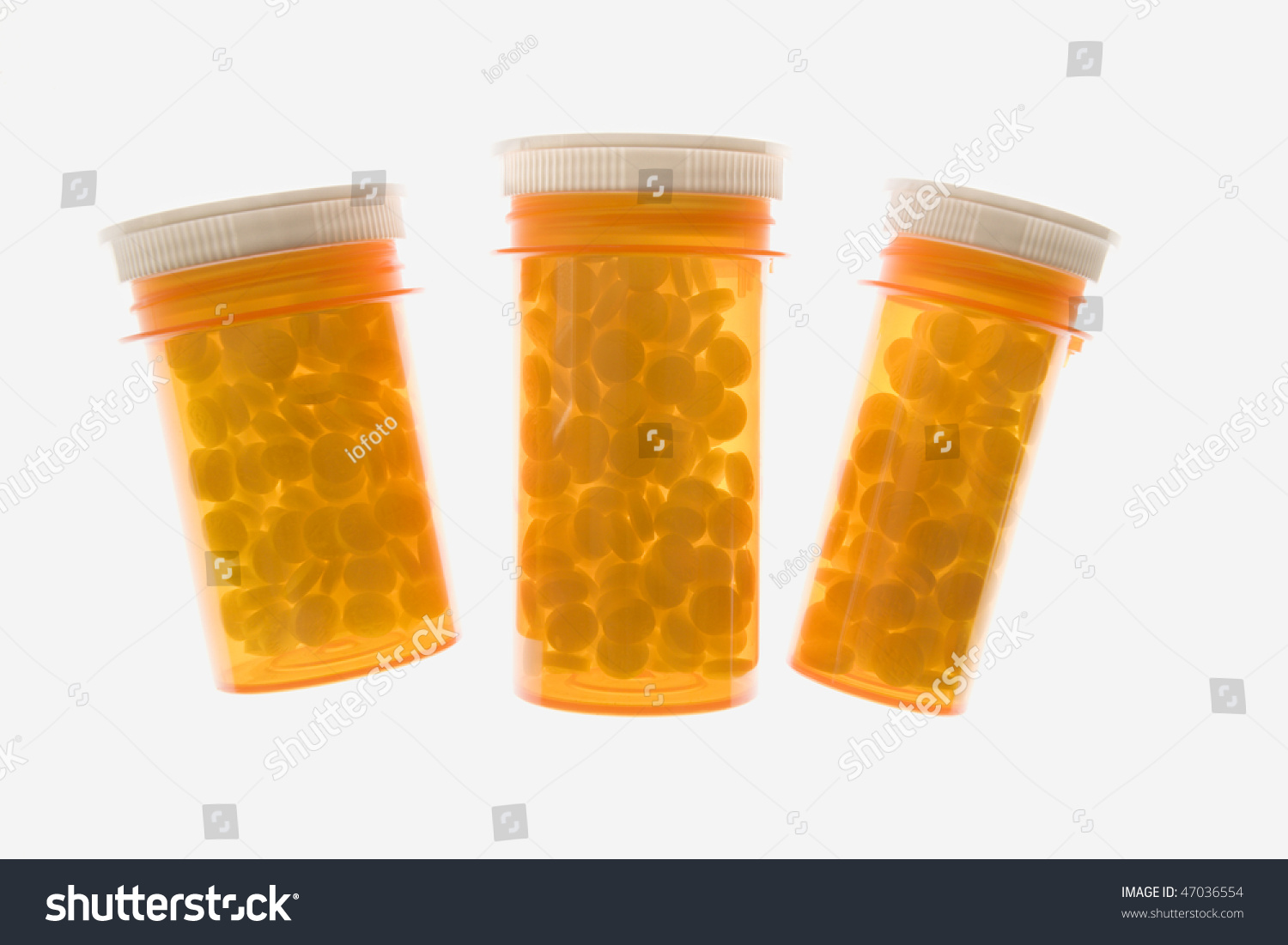 Download Three Yellow Plastic Medicine Bottles Filled Healthcare Medical Stock Image 47036554 Yellowimages Mockups