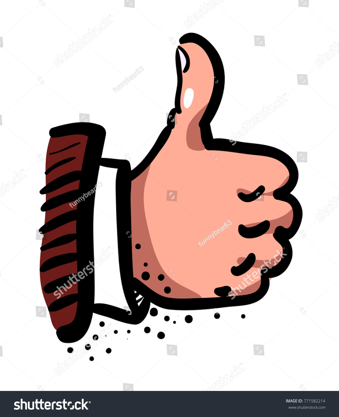 artistic thumbs up Costume fighter fire sexy