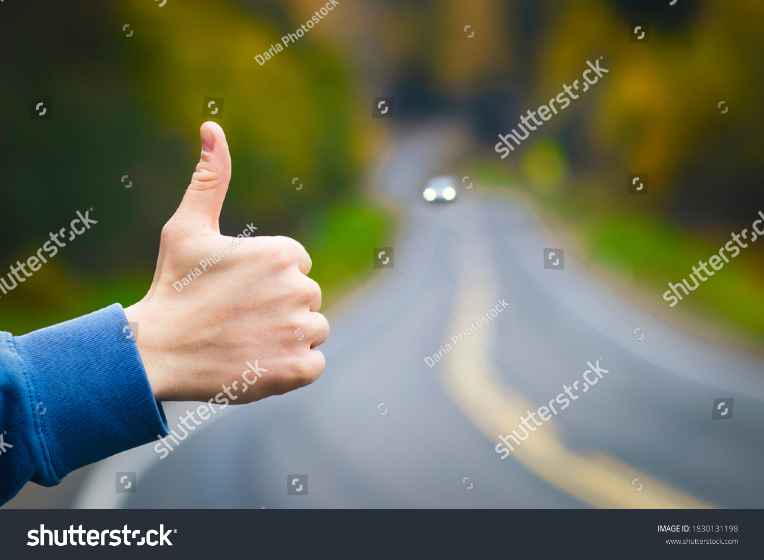 Hitch-hiker Images, Stock Photos & Vectors | Shutterstock