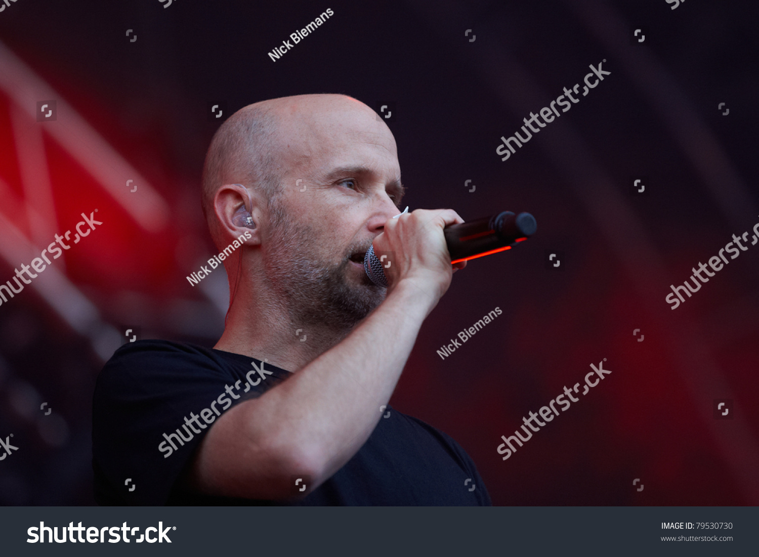 Tilburg, The Netherlands - June 19: Moby - Richard Melville Hall ...