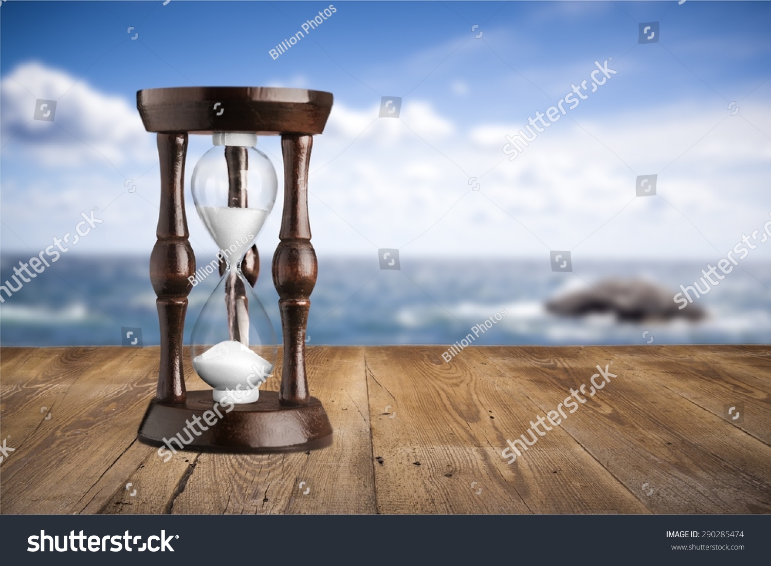 time clock sand