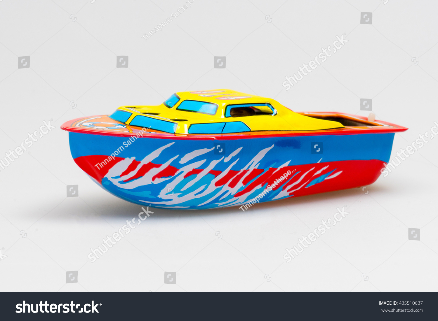 tin toy boat