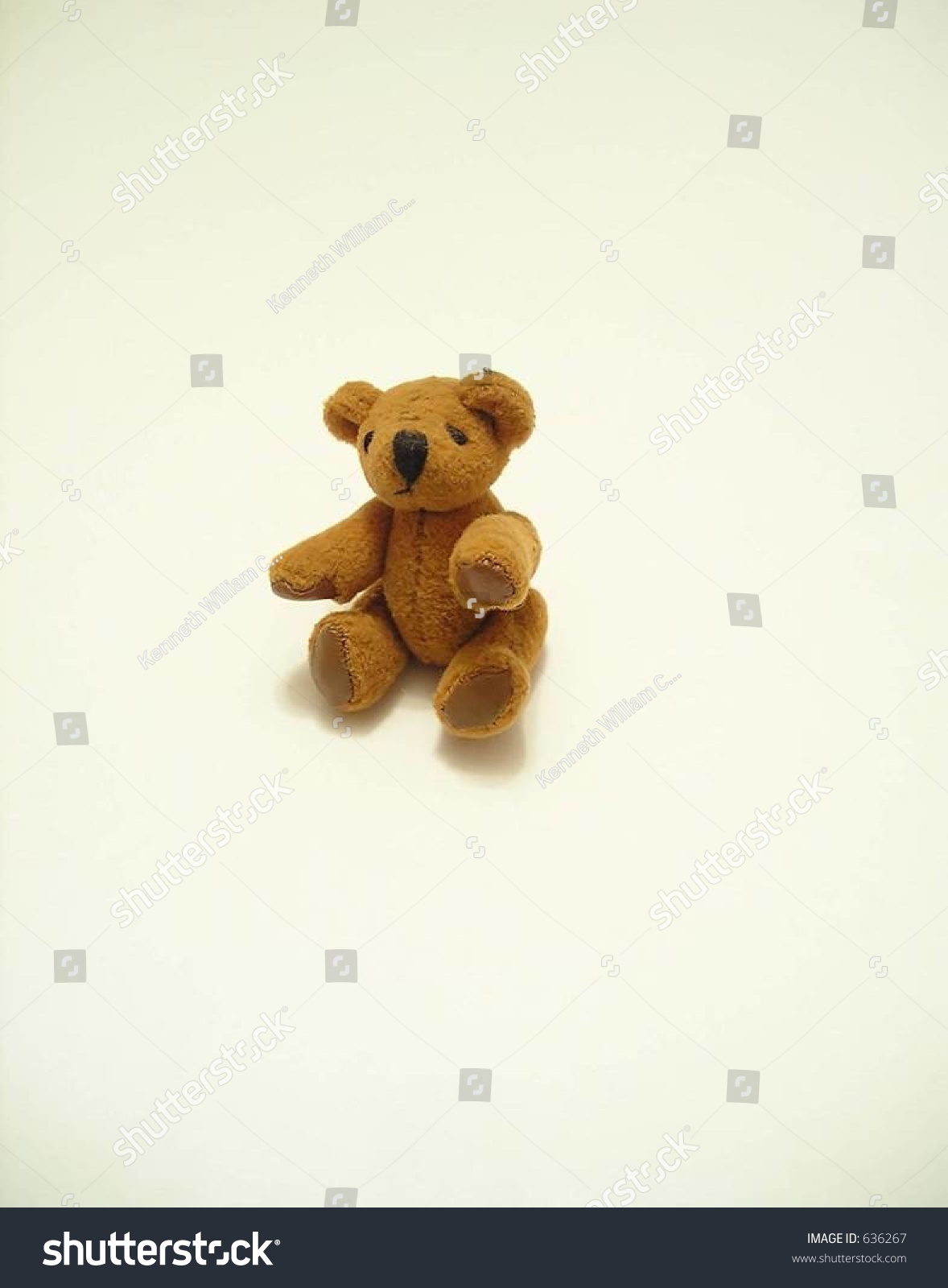 tiny stuffed bear