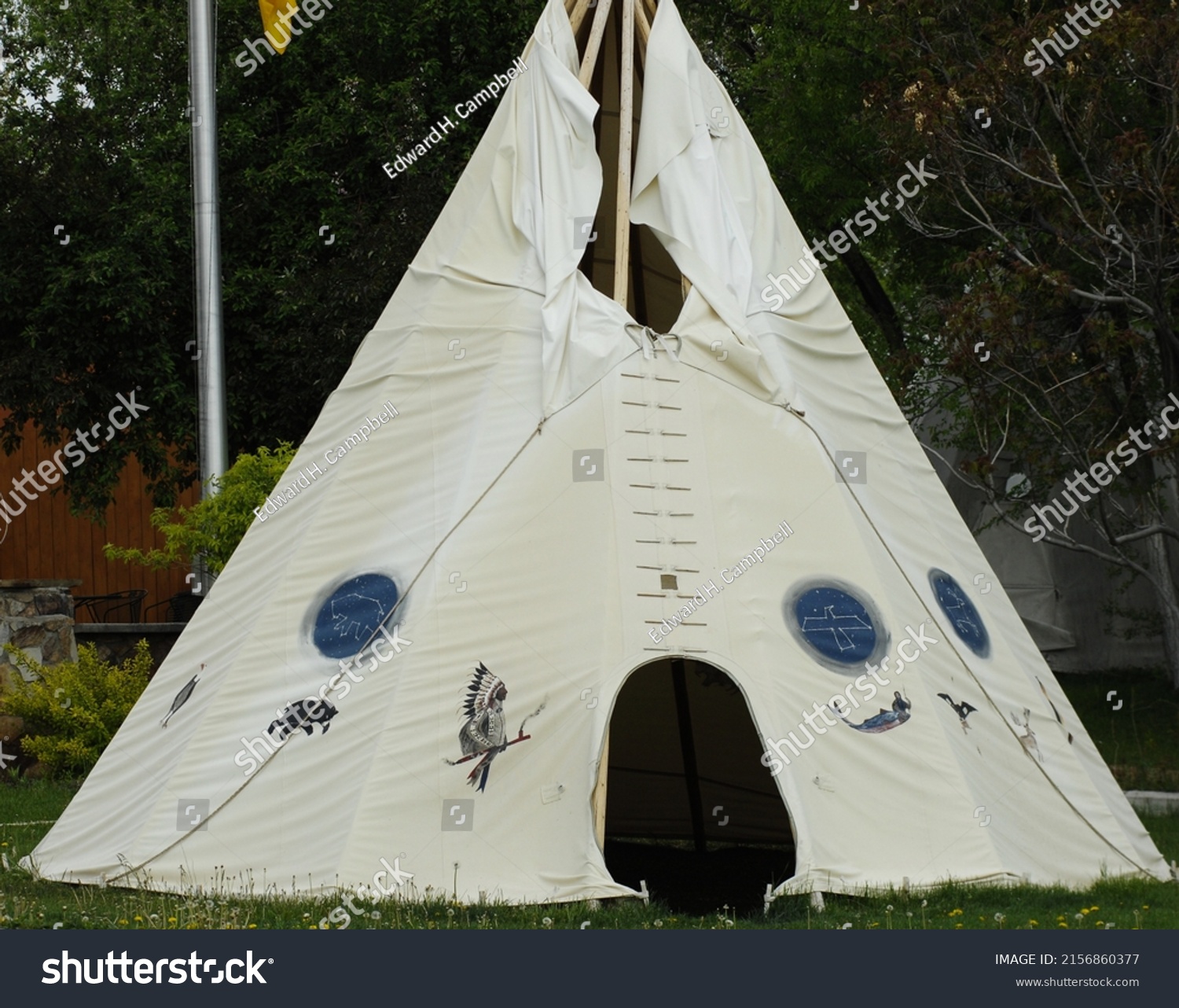 Tipi Ute Indian Museum Montrose Co Stock Photo 2156860377 | Shutterstock