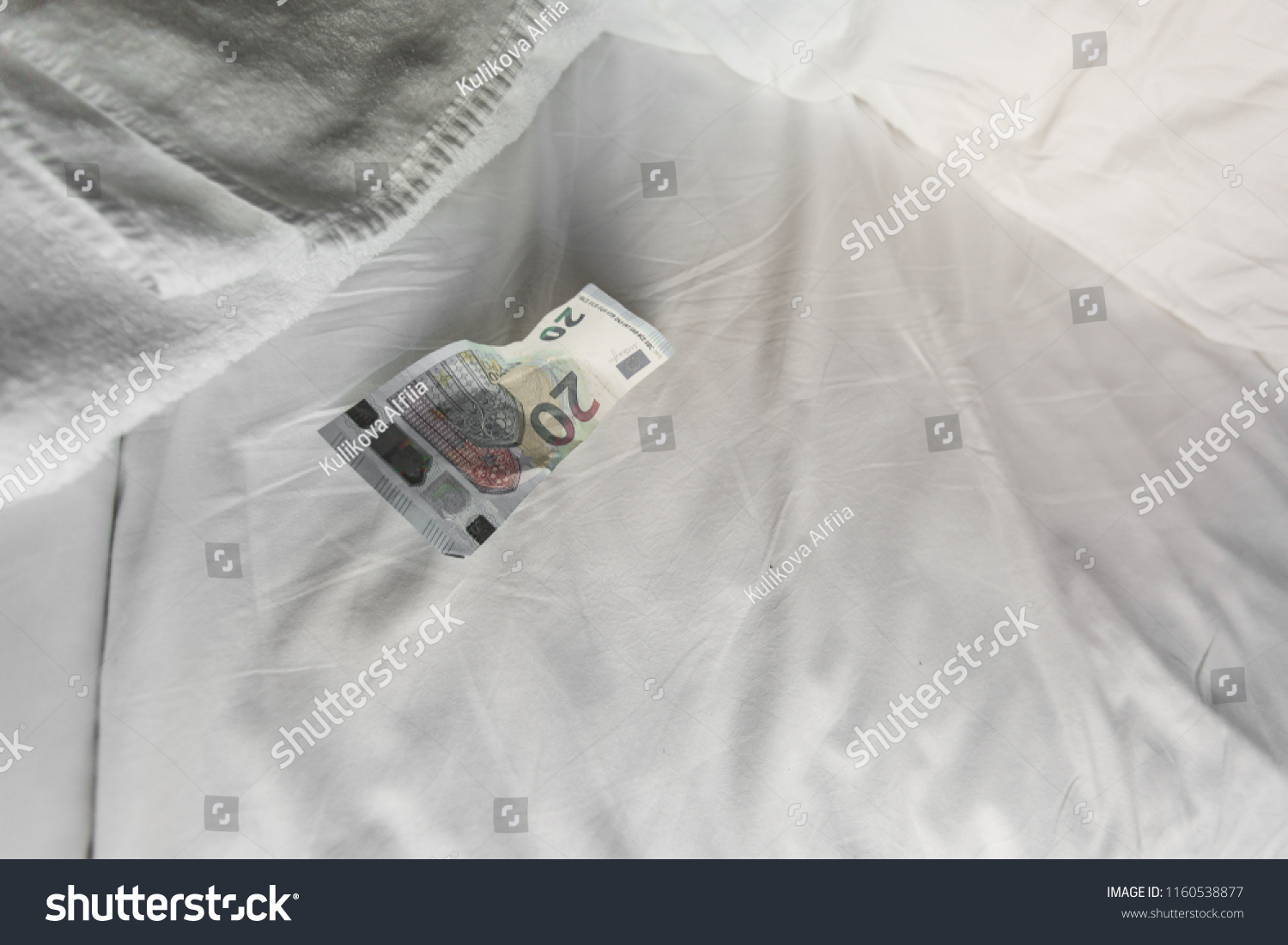 Tips On Bed Hotel Room Stock Photo Edit Now 1160538877