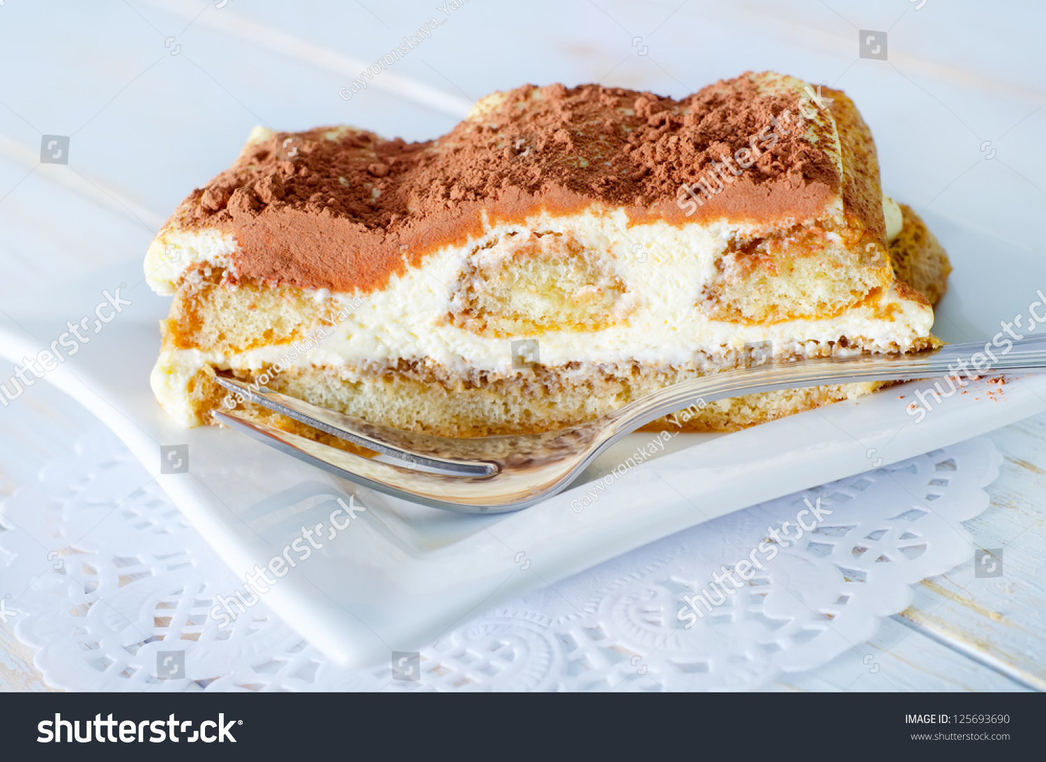 Tiramisu Stock Photo (Edit Now) 125693690