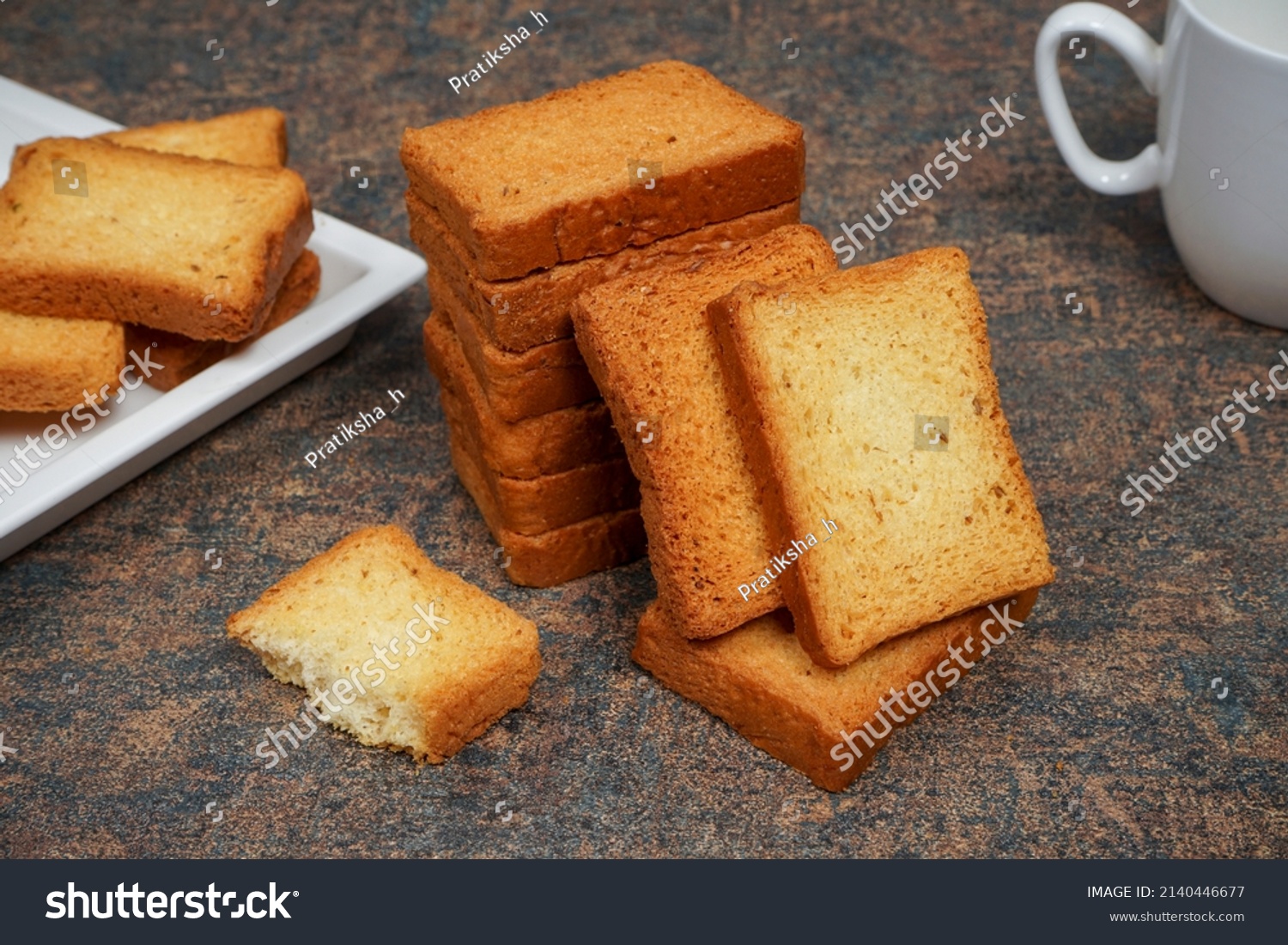 Toast Form Bread That Has Been Stock Photo 2140446677 | Shutterstock