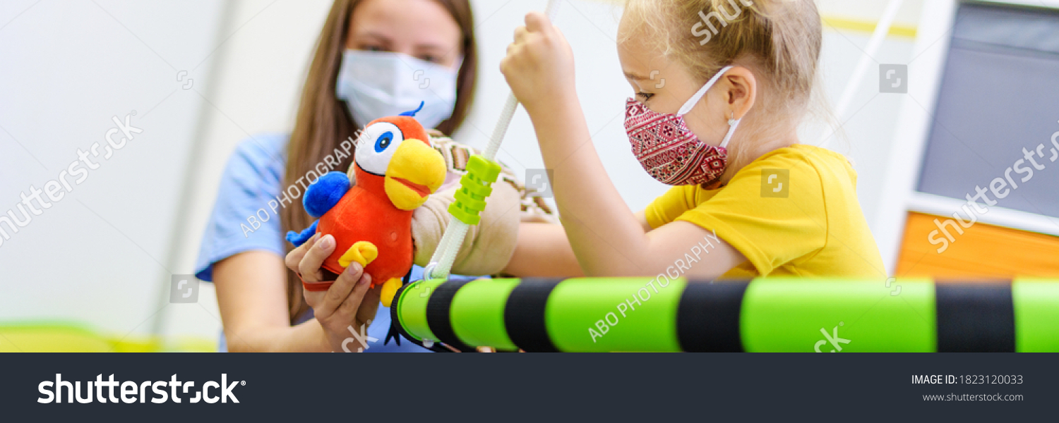 Toddler Girl Child Occupational Therapy Session Stock Photo Edit Now Toddler Girl Child Occupational Therapy Session Stock Photo Edit Now