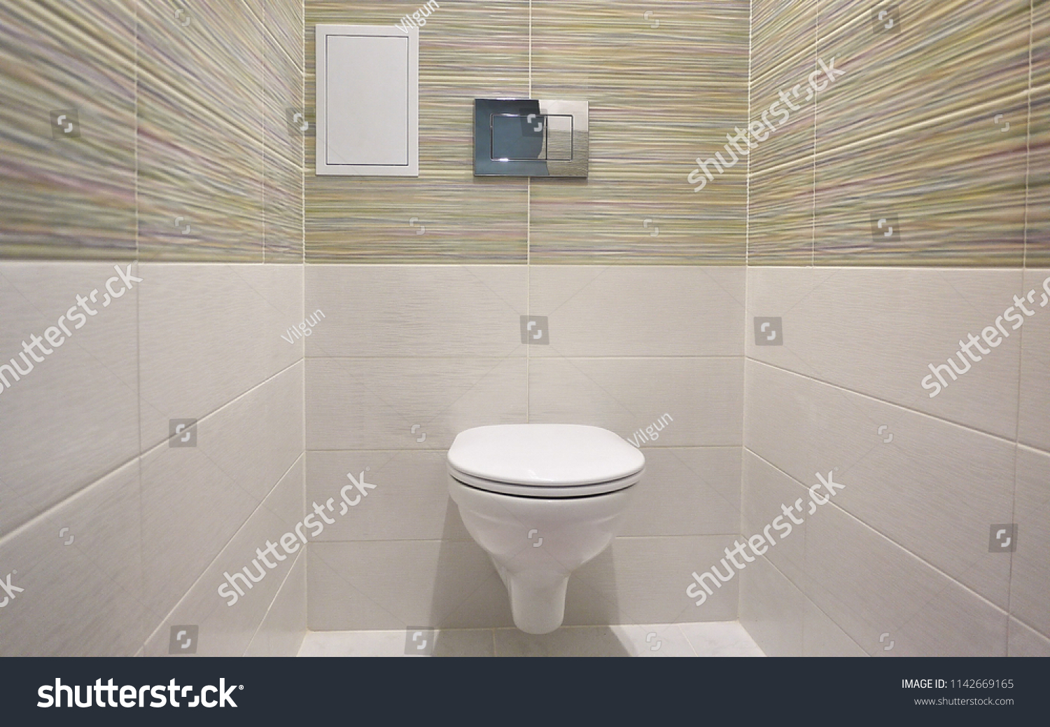 Toilet Design Builtin Toilet Builtin Toilet Stock Photo (Edit Now ...