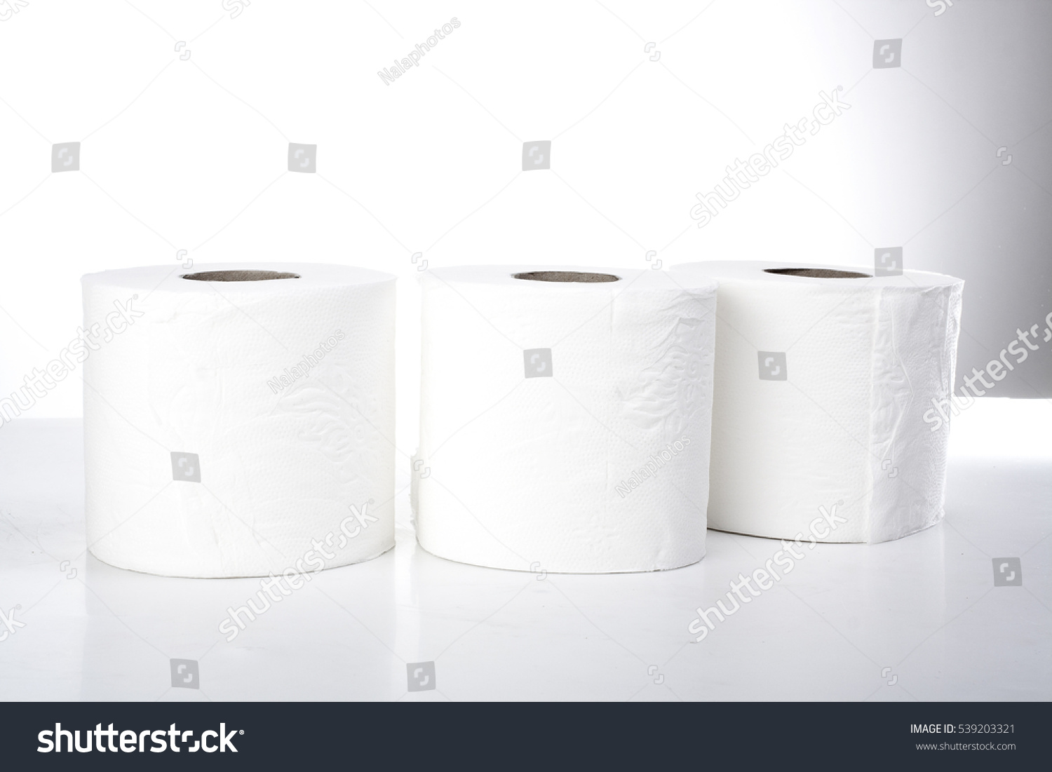 Toilet Papertissue Paper Roll Reel Toilet Stock Photo 539203321 ...