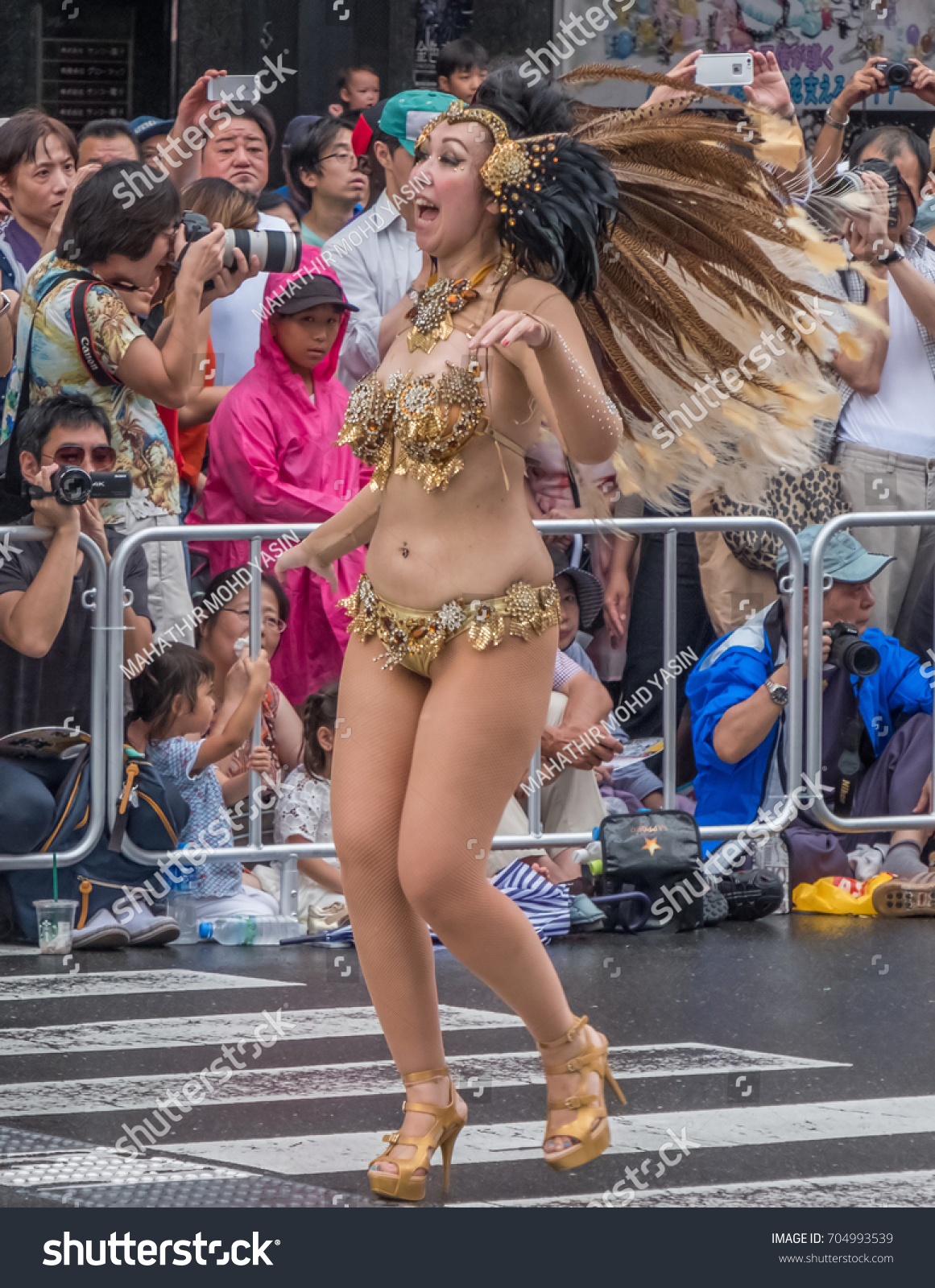 Tokyo Japan August 26th 17 Dancers Stock Photo Edit Now