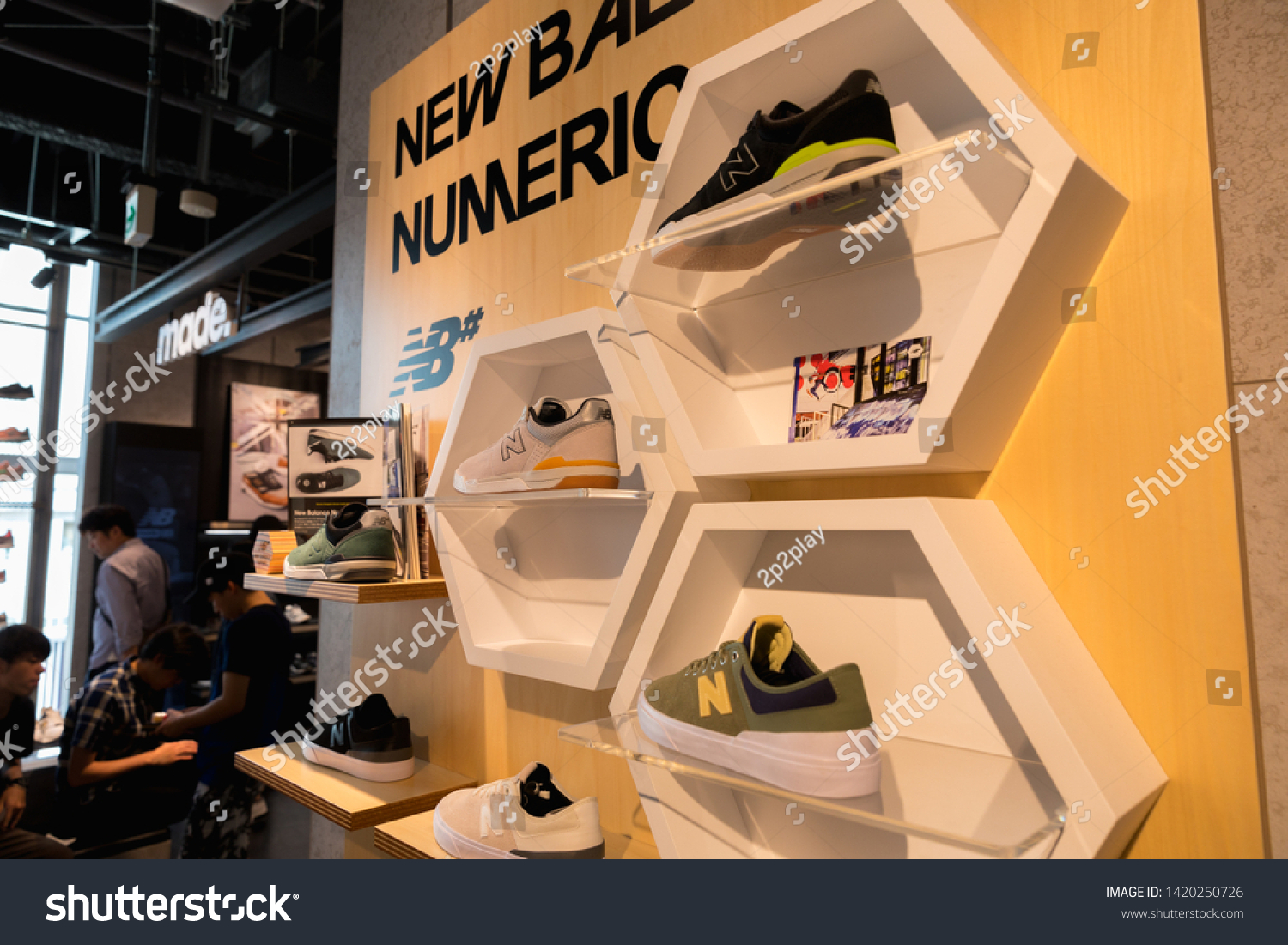 new balance numeric japan