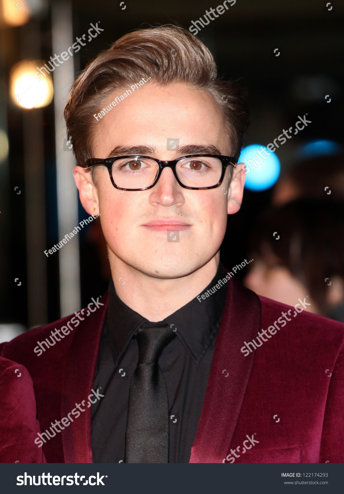 Tom Fletcher Mcfly Arriving Hobbit Premiere Stock Photo Edit Now 122174293