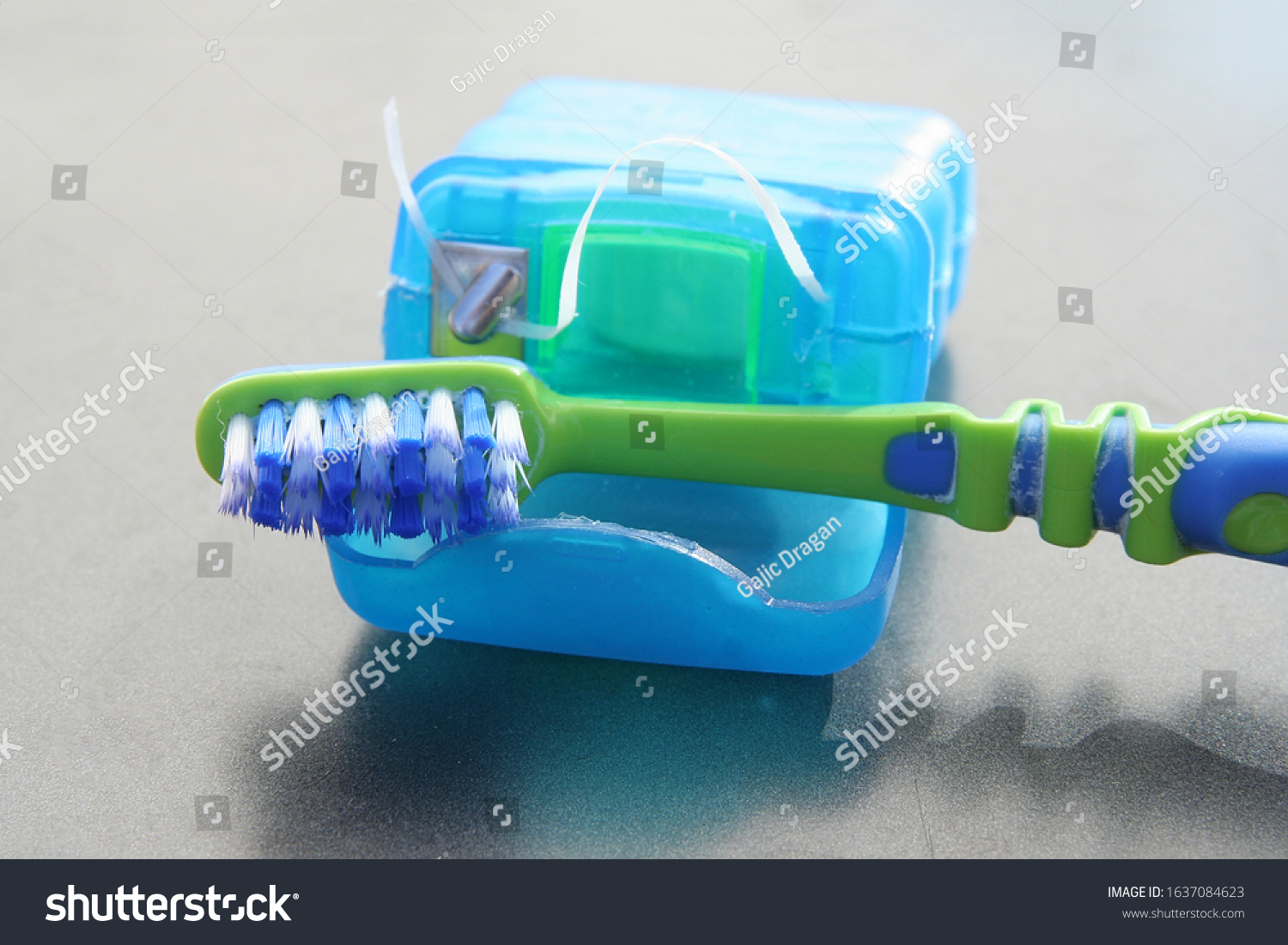 used toothbrush