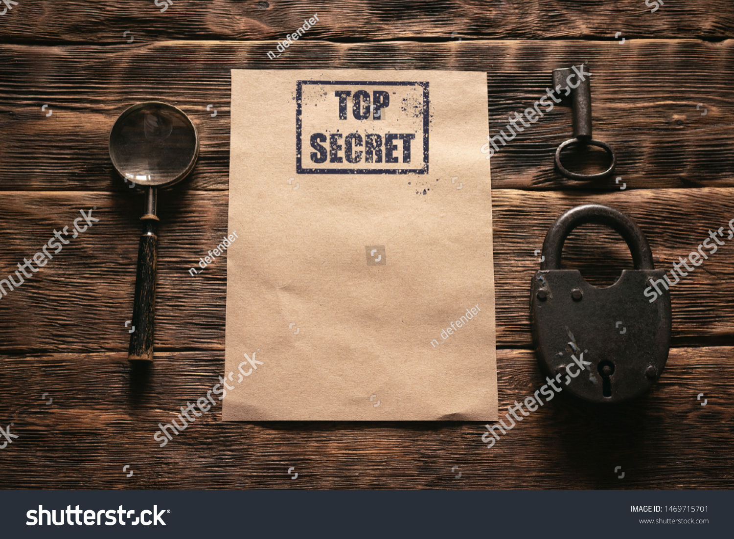 Download Top Secret Document Confidential Information Mockup Stock Photo Edit Now 1469715701