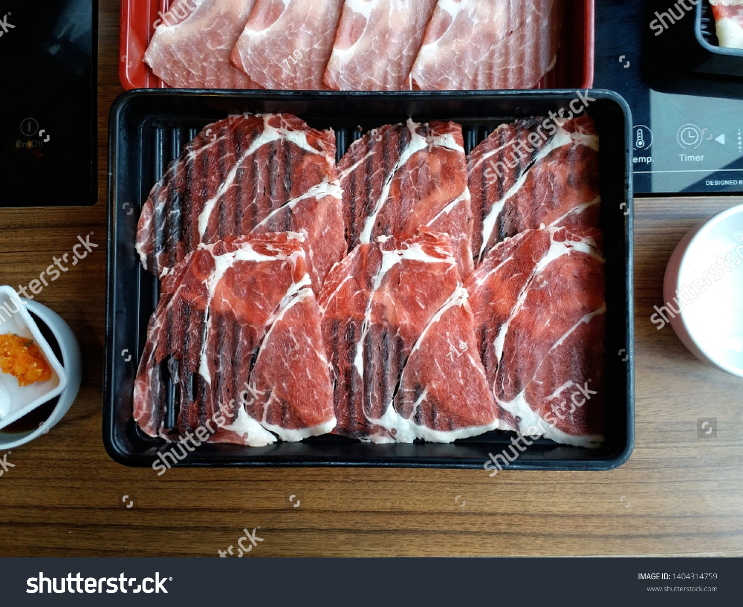 Selfservice Ingredient Pick Point Hot Pot Stock Photo 1078958492 ...