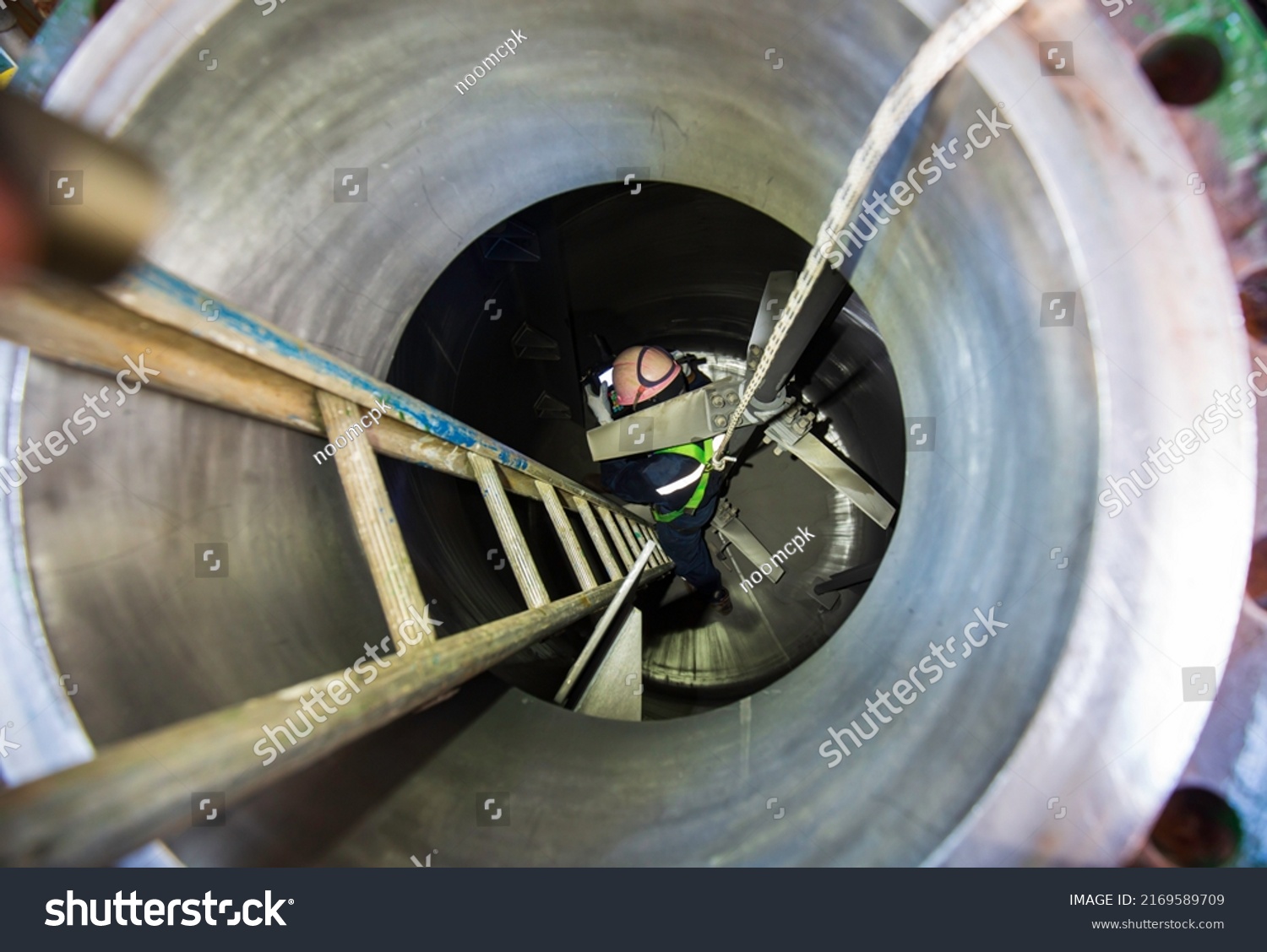 Top View Male Into Work Inspection Stock Photo 2169589709 | Shutterstock