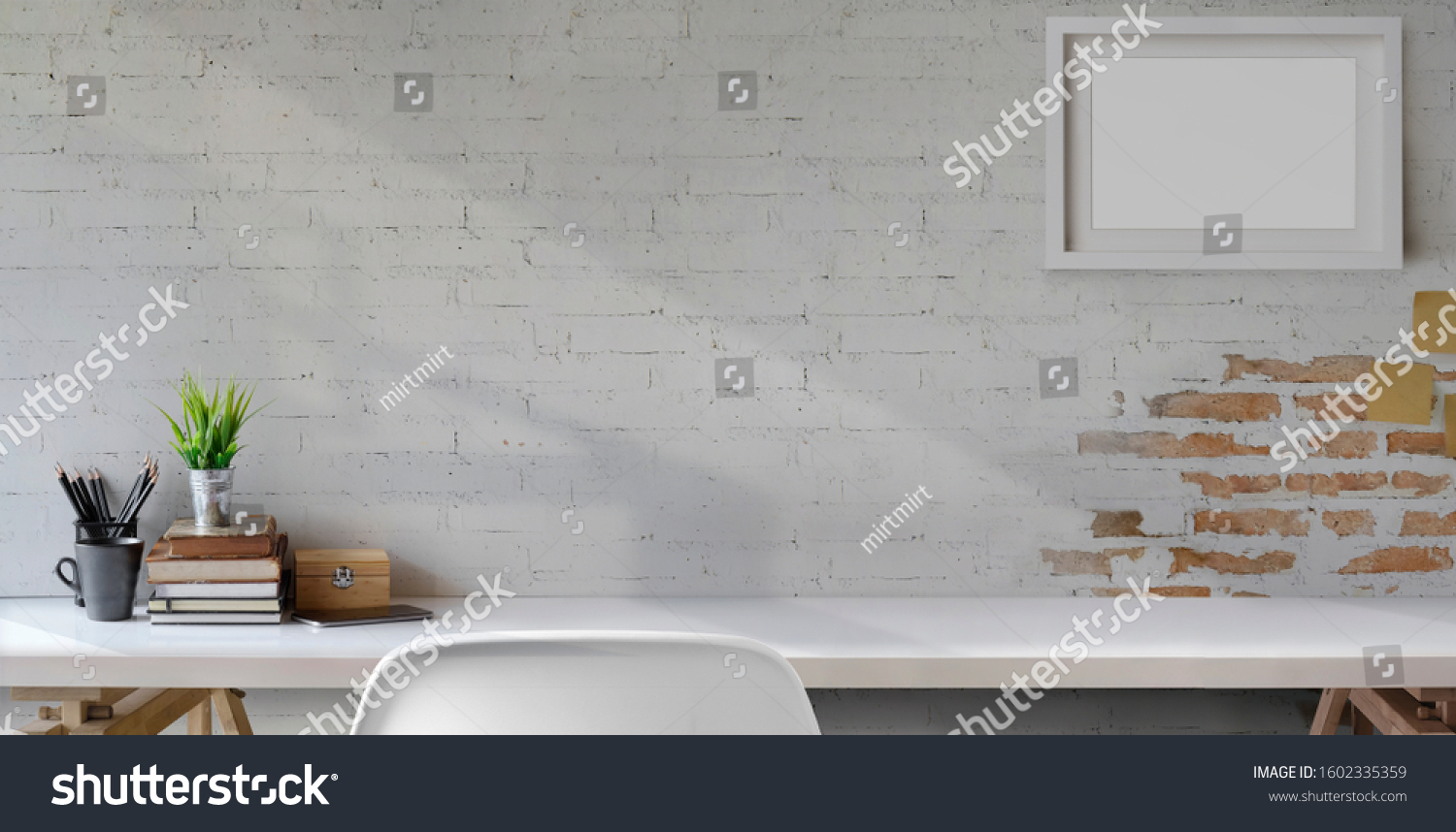 Office background brick Images, Stock Photos & Vectors | Shutterstock