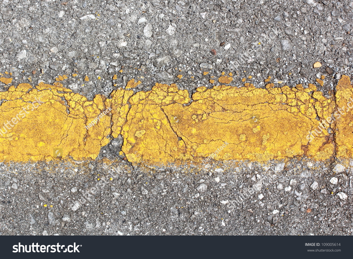 Top View Rough Road , Straight Line Stock Photo 109005614 : Shutterstock