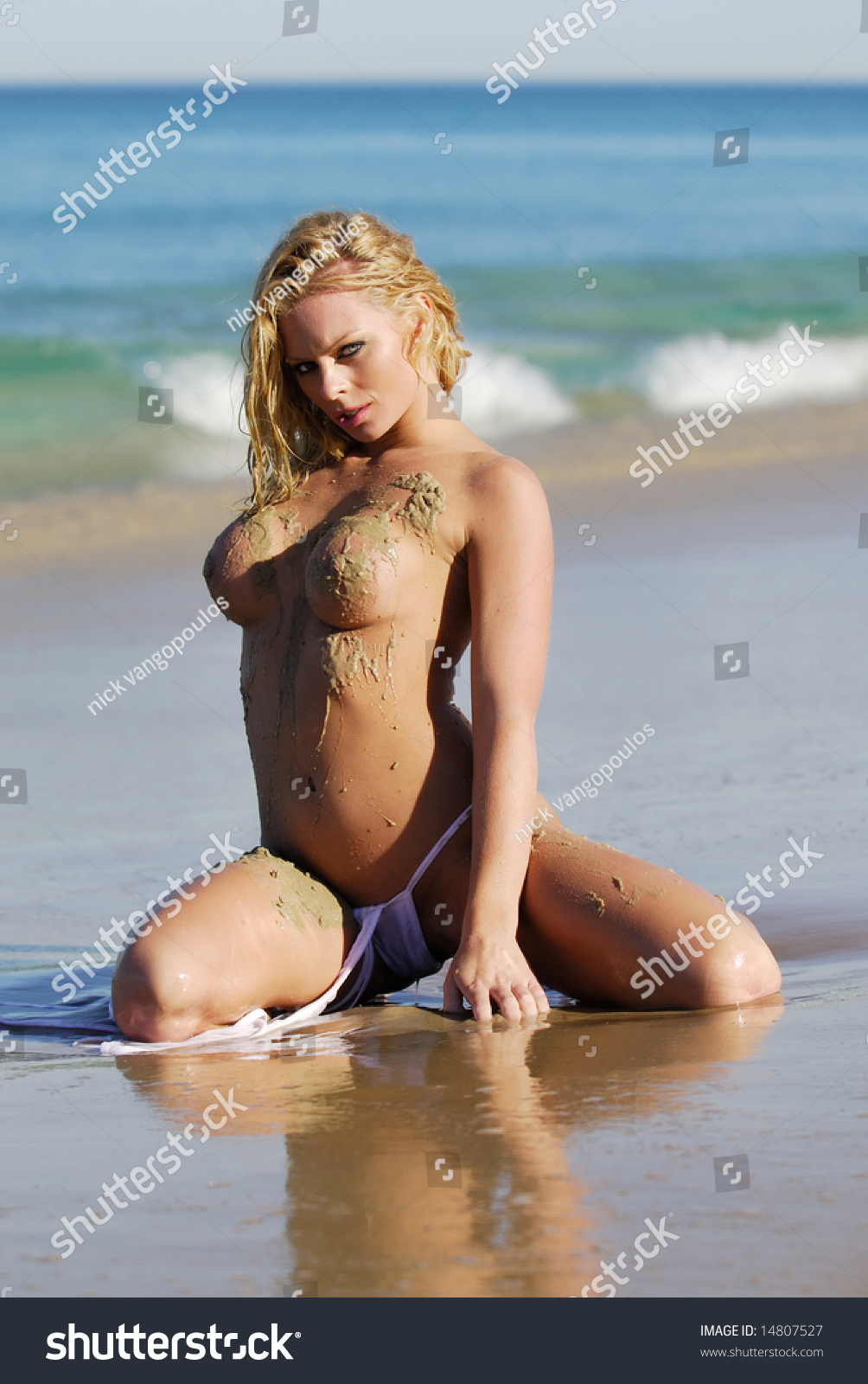 models posing topless beach sex photo