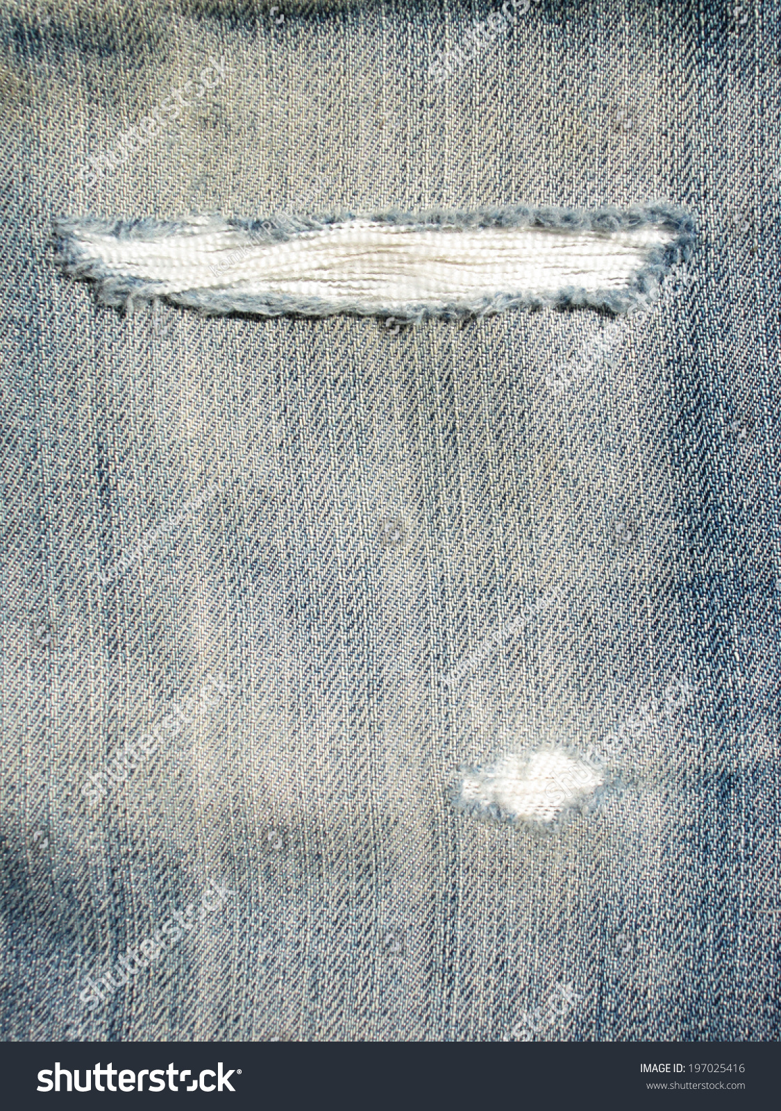 Torn Jeans Closeup Stock Photo 197025416 | Shutterstock