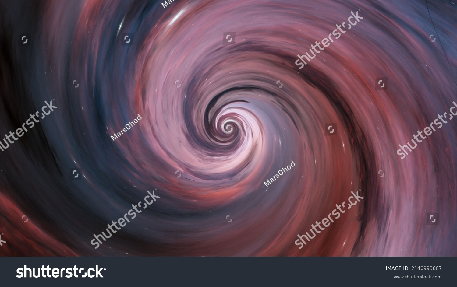 Tornado Stars Black Hole Universe Galaxy Stock Illustration 2140993607 ...