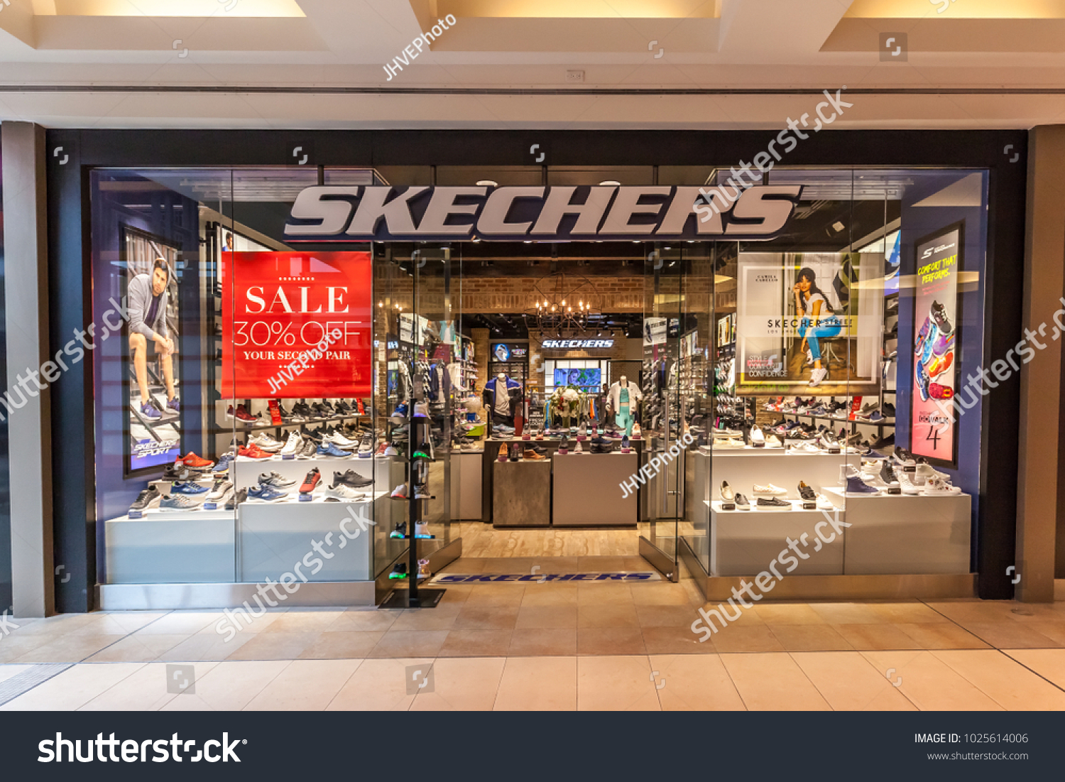 Toronto Canada February 7 2018 Skechers 